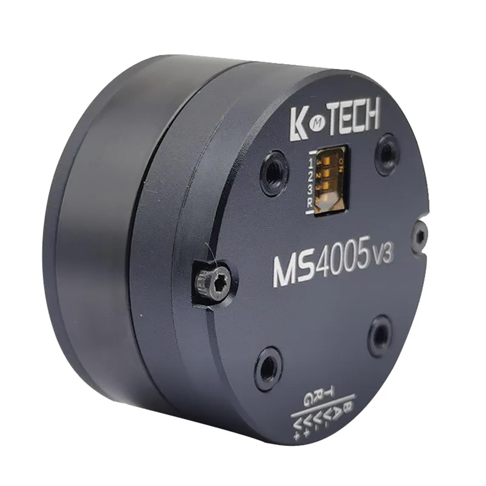 Esxswydr Ms4005V3(Rmd-S-4005) Developed Low Speed Smooth Through Slip Ring Micro Bldc Gimbal Motor For Ptz Gimbal Camera(Size:Can-18Bit)