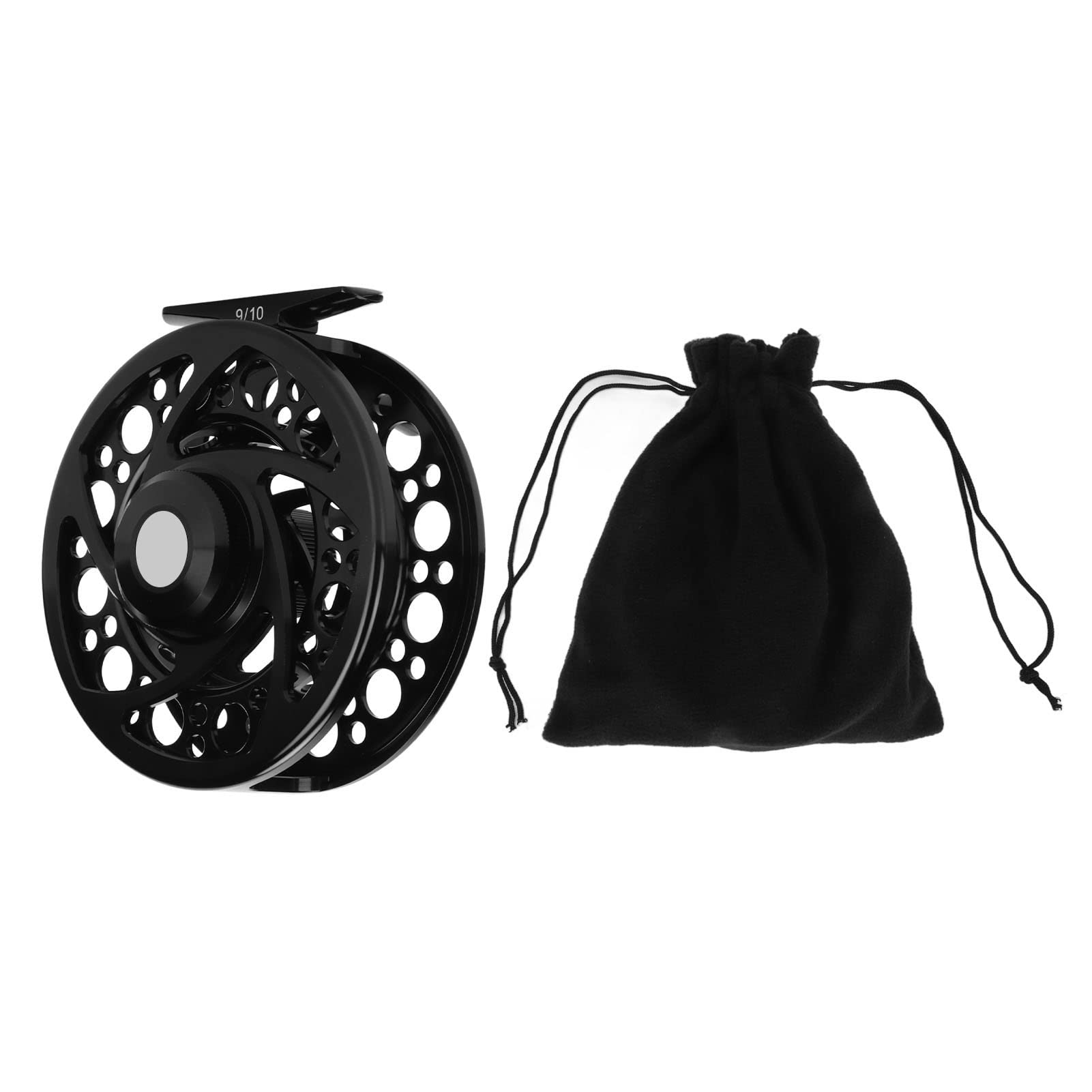 Herchr 9/10 Fly Fishing Reel, Full Metal Fly Reel Fishing Gear Tackle With Cnc Machined Aluminum Alloy Body For Fishing Enthusiast