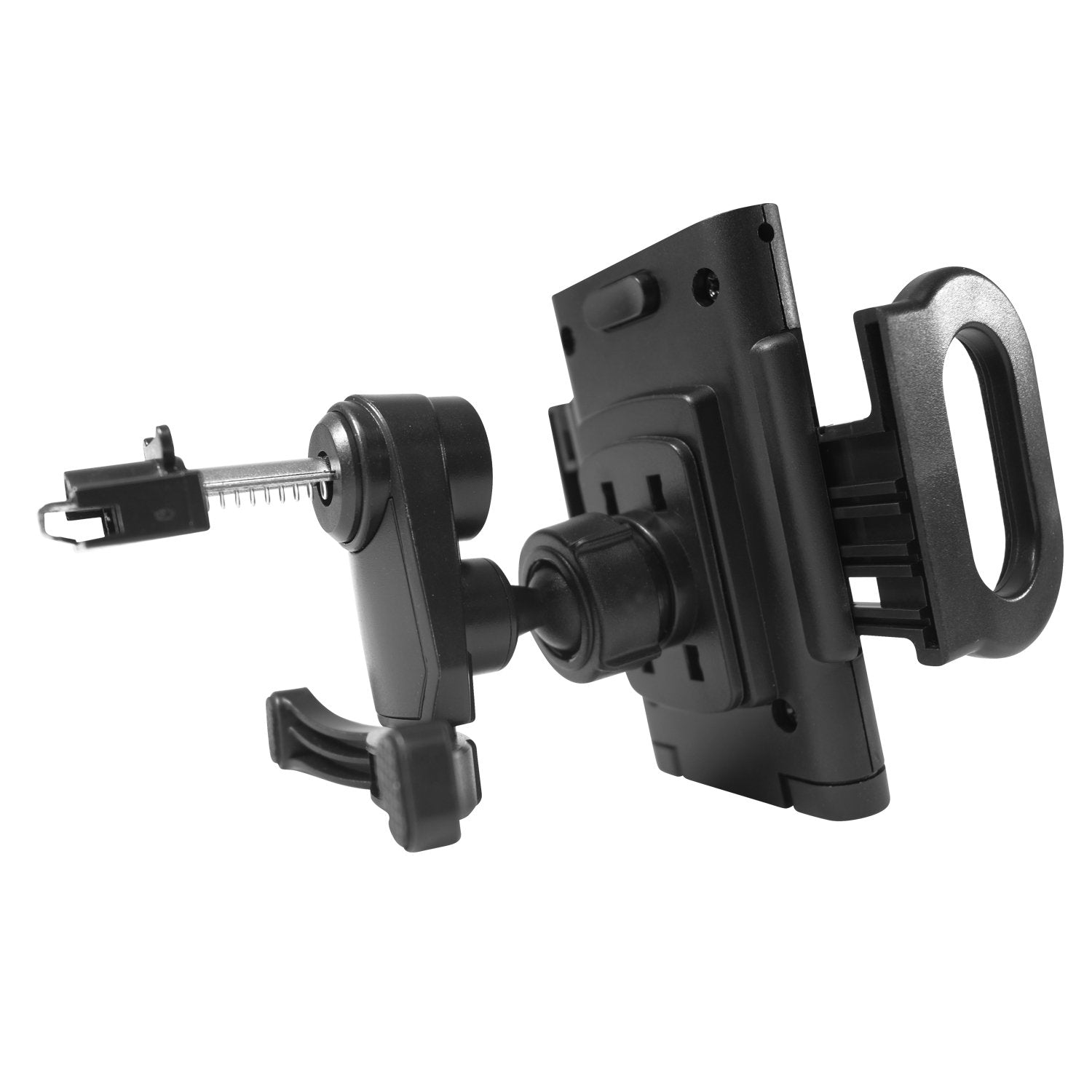 Macally Universal Car Vent Phone Holder Mount With 360° Rotatability And A Metal Spring Loaded Clip For Iphone Xs Xs Max Xr X 8 Plus, Samsung S9 S9 Plus S8, And Other Smartphones (Mcarvent)