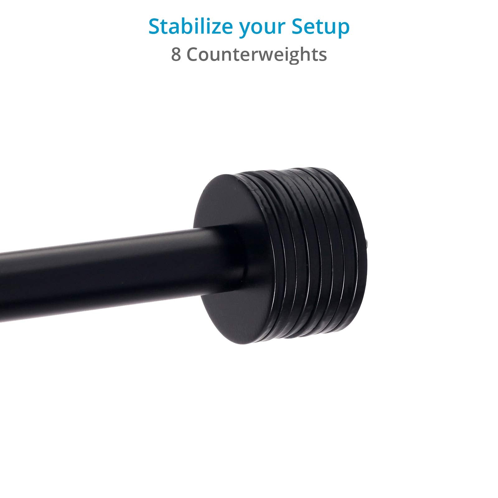 Proaim Overhead Photo & Video Camera Boom Pole. For Overhead Camera/Tabletop Views. 23 To 40" Telescopic Arm Length. Includes Camera Ball Head & Tripod Mounting Adapter (P-Ohbp-01)