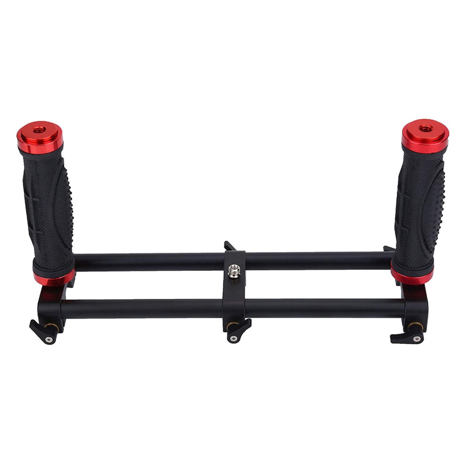 Fydun Dual Handle Grip Professional Handle Camera Stabilizers Camera Dual Grip Extender Handle Gimbal Stabilizer Rig Accessory With 1/4 And 3/8 Screw Hole