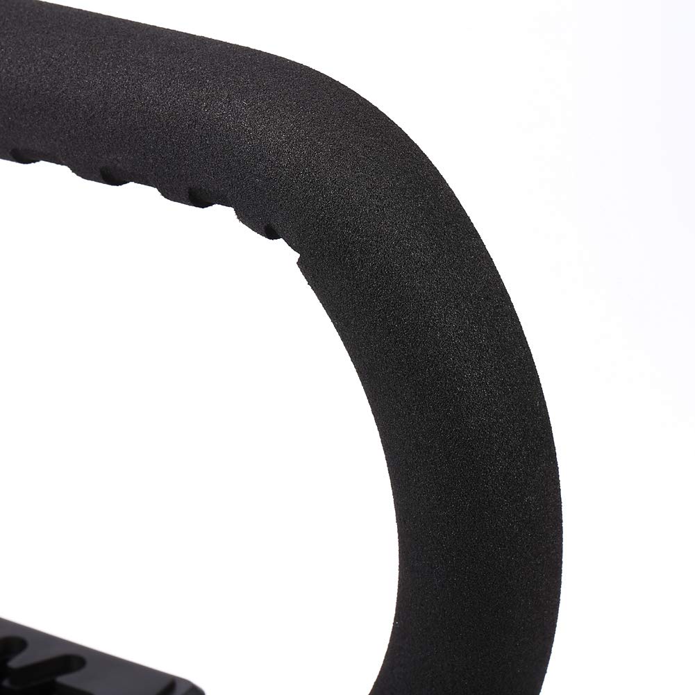 Greensen Video Stabilizing Handle Grip With Hot-Shoe Mount, Portable U-Grip Handheld Stabilizer For Dslr Camera Camcorder
