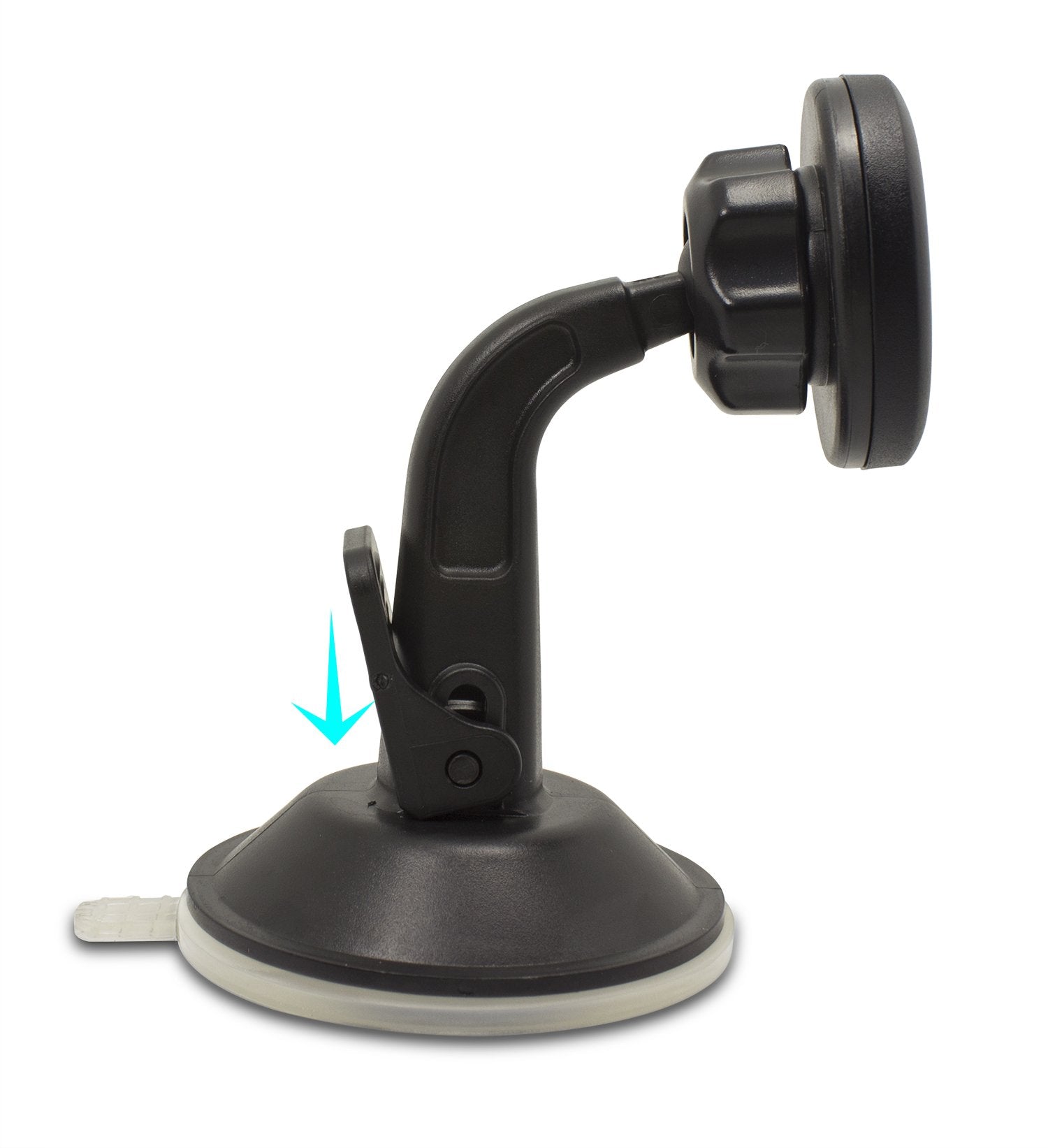 Techmatte Car Phone Mount Magnetic-Dashboard Mounted Car Phone Holder-Universal Smartphone Compatibility With Strong Magnetic Technology (Black), Portable Electronic Device Mount