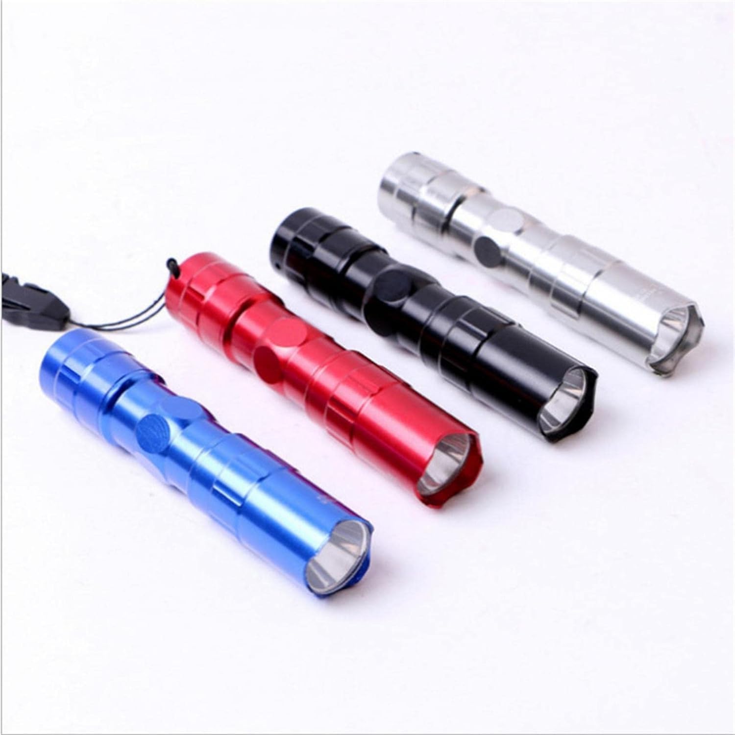 Ganpub Black Mini Small Led Flashlights,Waterproof Ultra Bright Flashlight Torch For Camping Hiking Not Included Battery Black Mini Flashlight Mini Flashlight