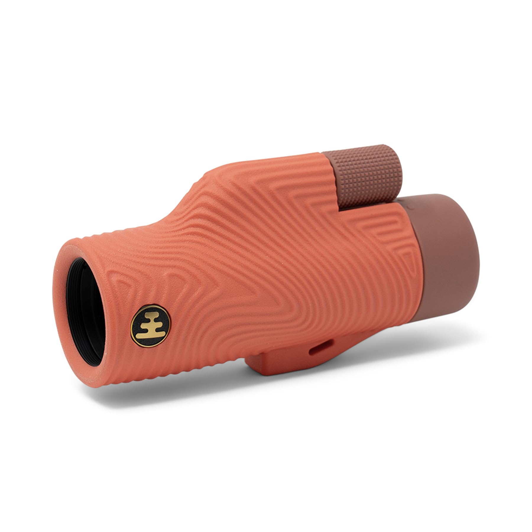 Nocs Provisions Field Tube 8X32 Waterproof Monocular, 8X Magnification Telescope, Bak4 Prism, Wide Field Of View For Bird Watching, Backpacking & Wildlife Viewing - Coral Red