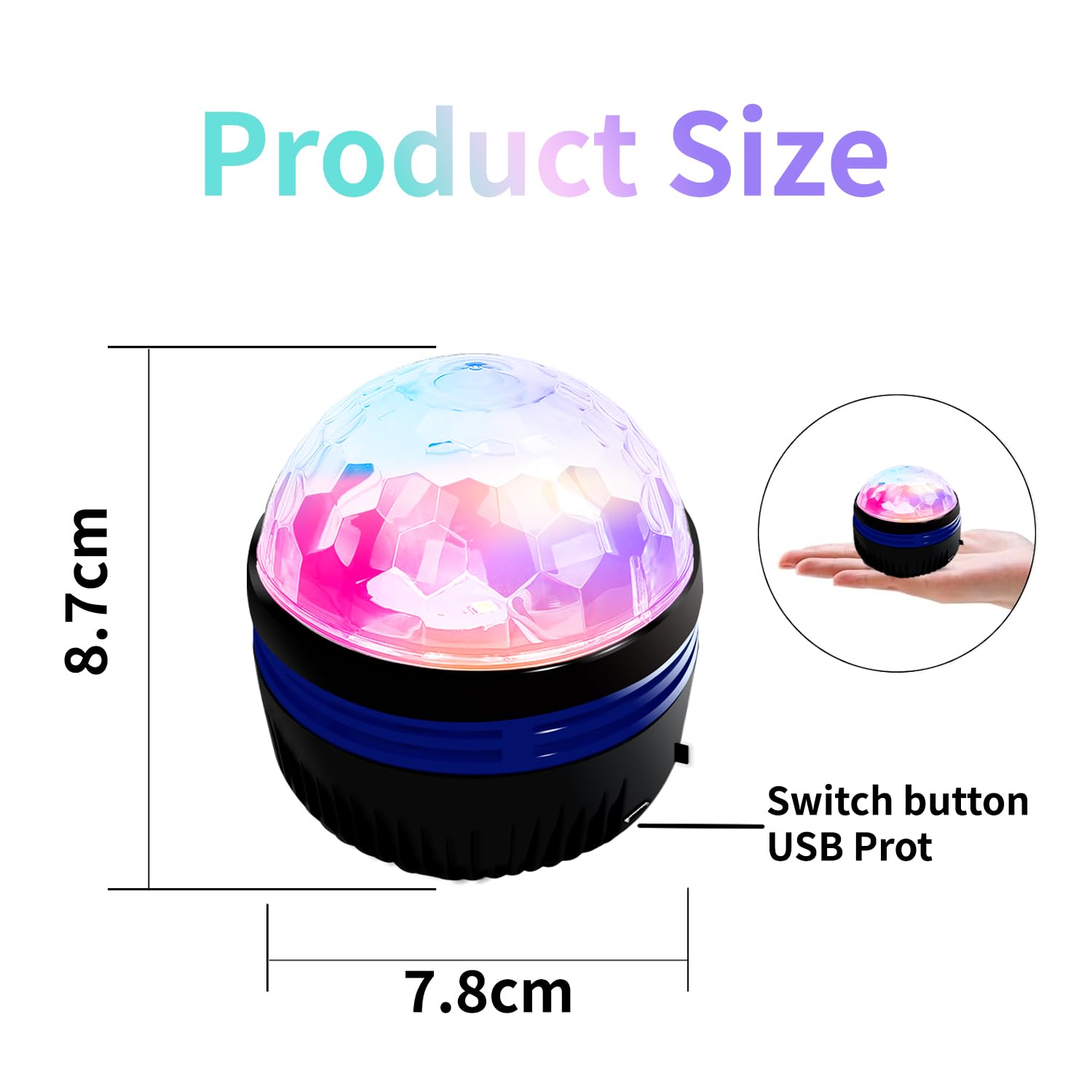 ＳＯＴＫＺＴ Usb 2 In 1 Northern Lights And Ocean Wave Projector,Northern Galaxy Light With Remote Control, Aurora Lamp Bedroom Night Light Projector For Kids, Adult/Party/ (Farbe Cd)