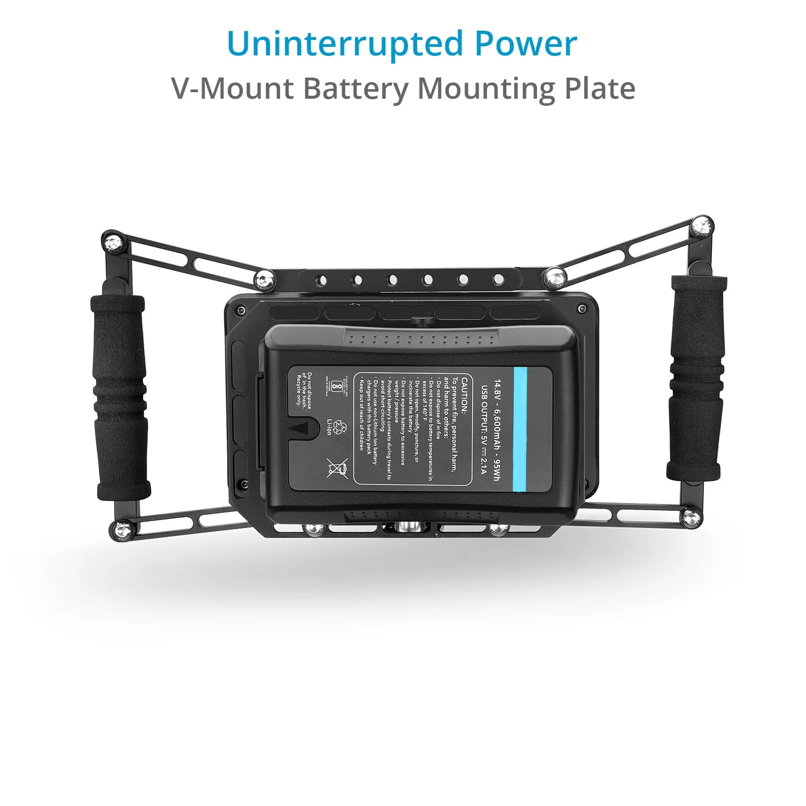 Proaim Director'S Cage For Camera Monitors. Cage Fits To Lcd Monitors From 4" To 7". Secure Support, Comfortable Handheld Shooting With Soft Grip Handle. With Battery Mounting Option (P-Dmc)