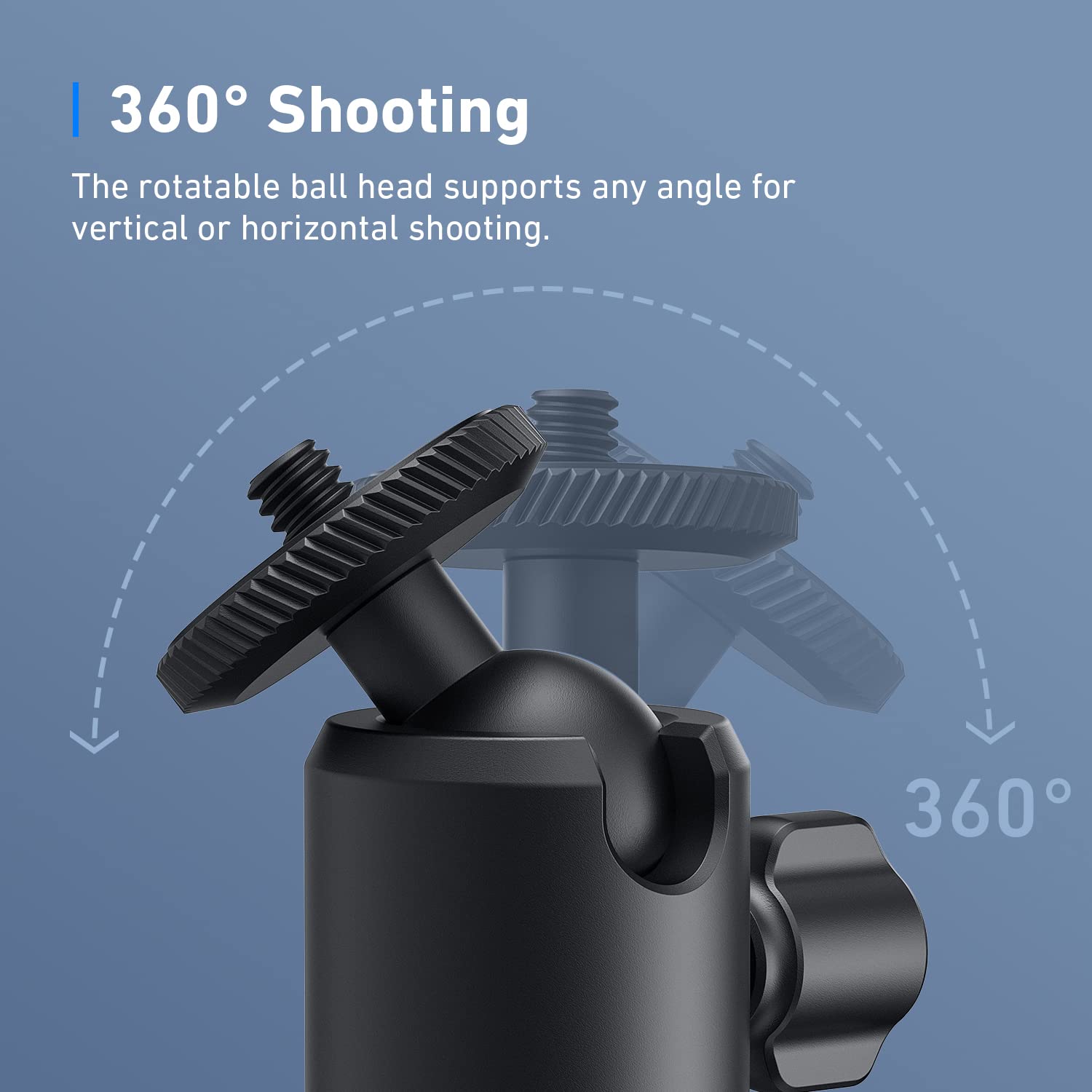 Ankerwork Mini Flexible Tripod Stand For Webcam