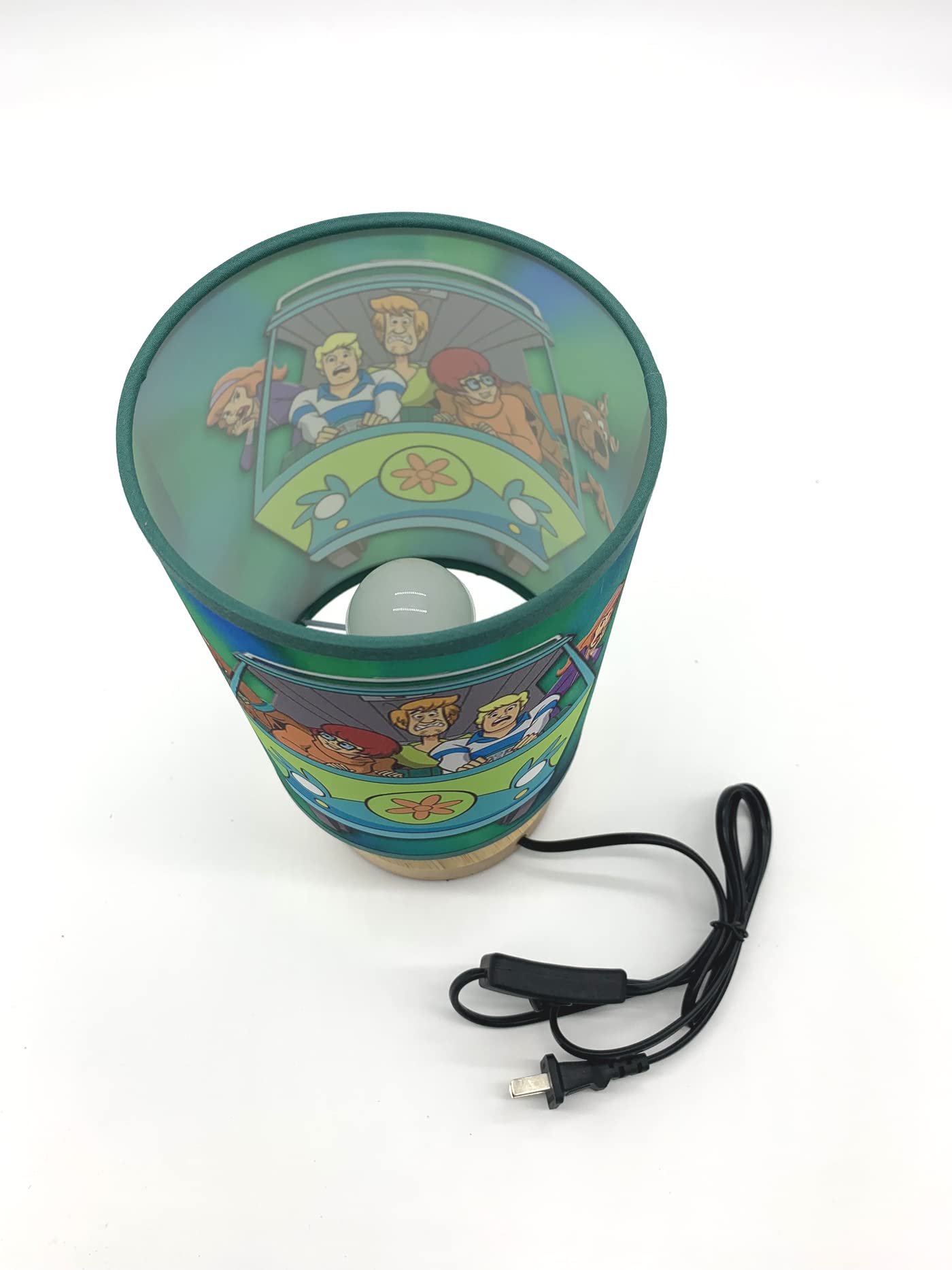 Fdecor Scooby Scoob Table Lamp Bedside Light Wood Base Room Decoration Or Great Ideas