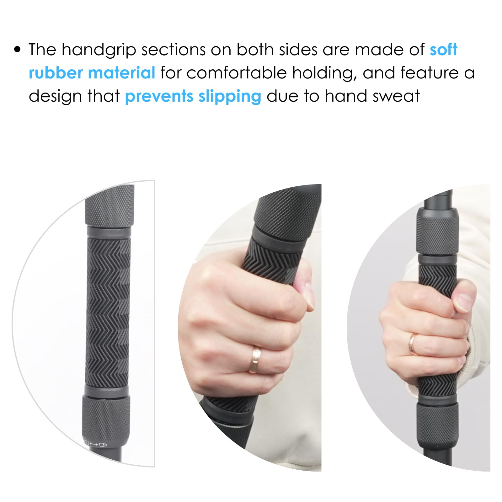 Difesuro Dual Ring Grip For Rs 4Mini,Handheld Ring Gimbal Accessories Compaatible With Dji Rs4 Mini/Rs 3 Mini