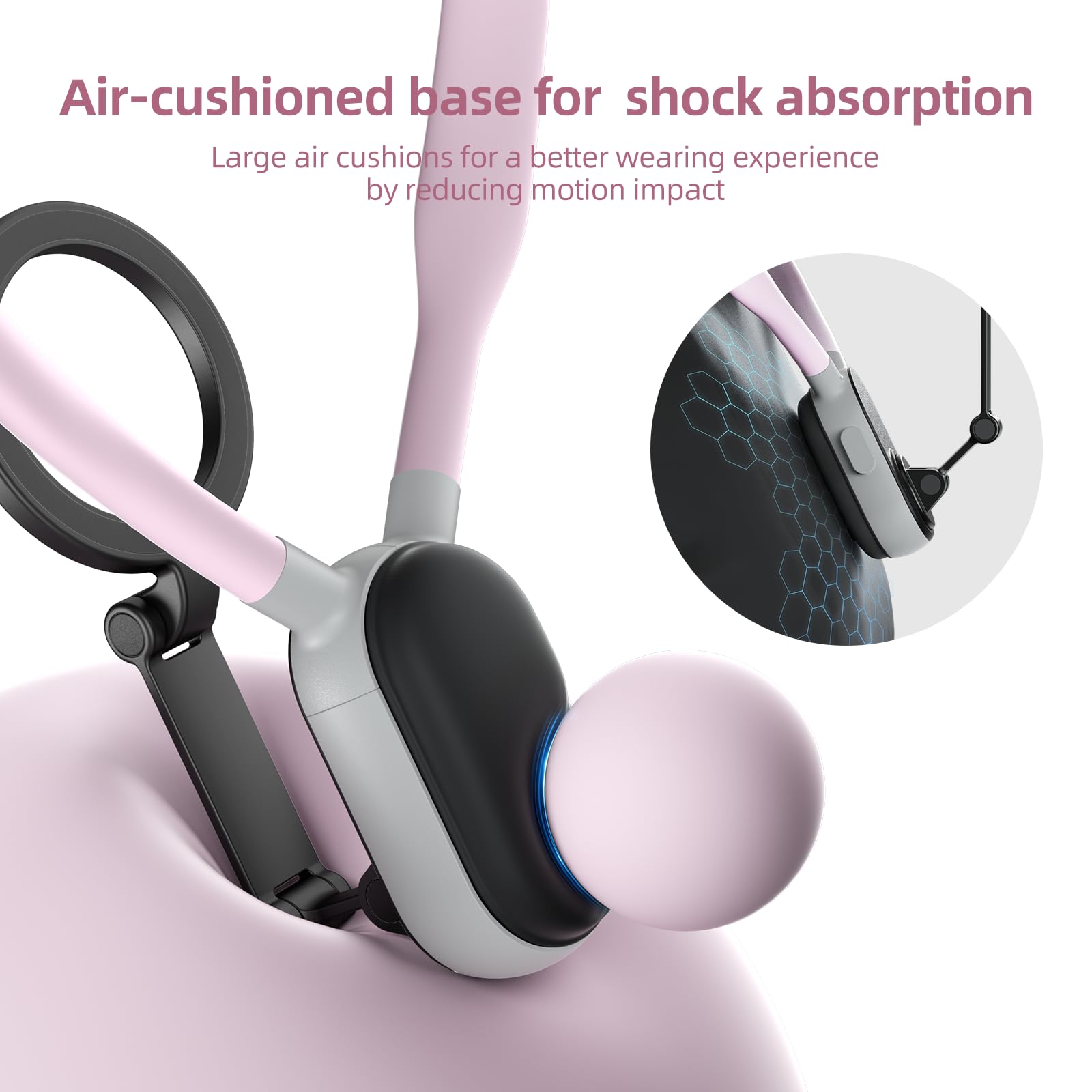 Reygeak Sakura Magnetic Phone Neck Holder - Pov/Vlog Selfie Mount - Hand  Cell Phone Mount Chest Stand - Video Recording - Iphone 12-16 Pro Max Plus Min Via Sakura Pink