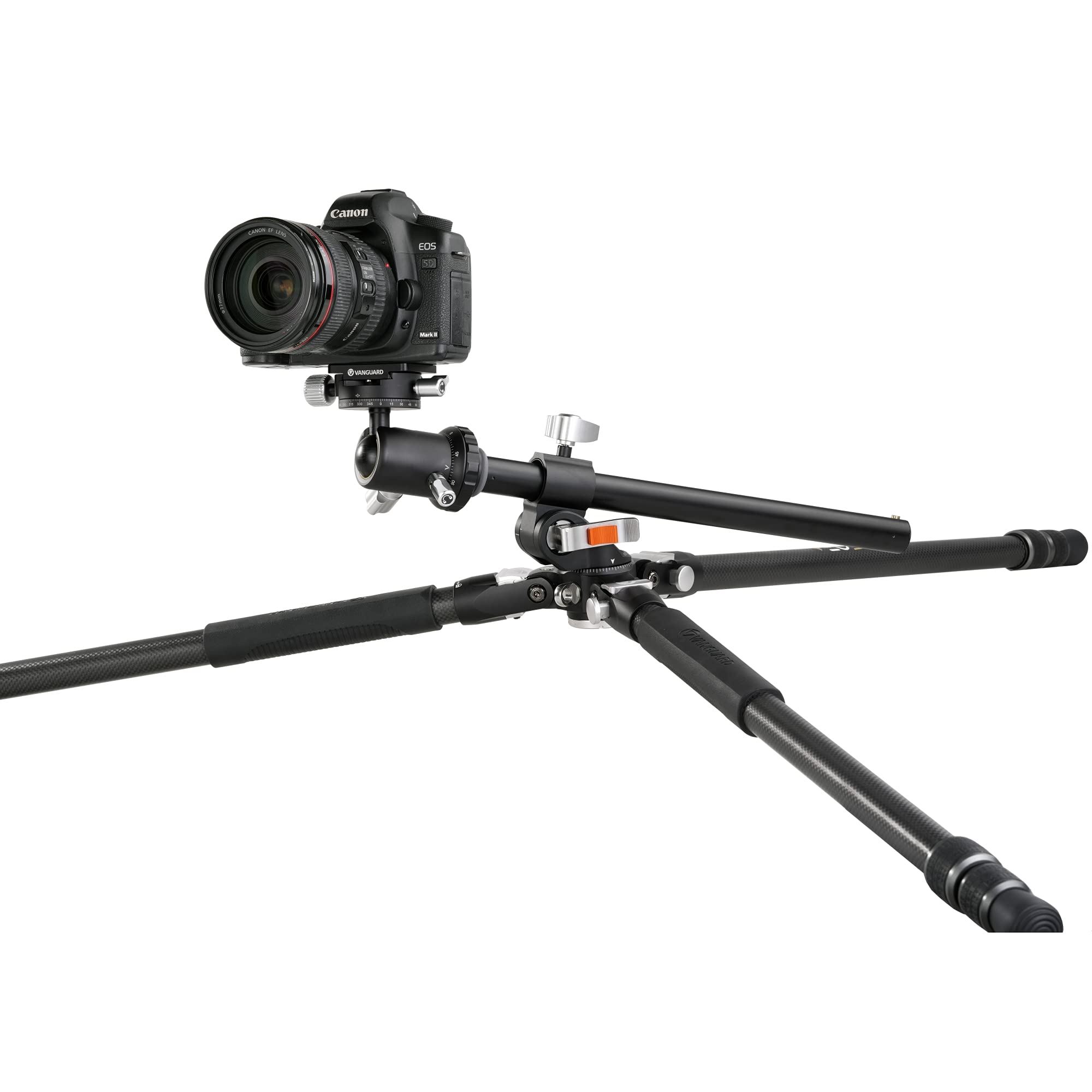 Vanguard Veo3+263Cb160S Carbon Fiber Tripod With Multi-Angle Center Column And Dual Axis Veo Bh-160S Ball Head