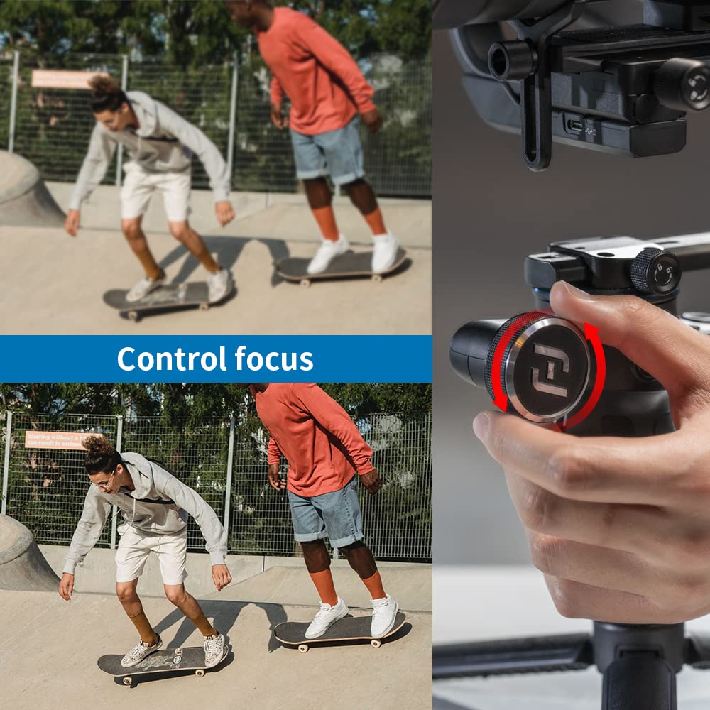Feiyutech Scorp Handheld Gimbal Camera Stabilizer For Dslr/Mirrorless Camera For Sony,Canon,P-Anasonic,Nikon With Oled Screen And Underslung Rear Grip,5.5Lbs Payload