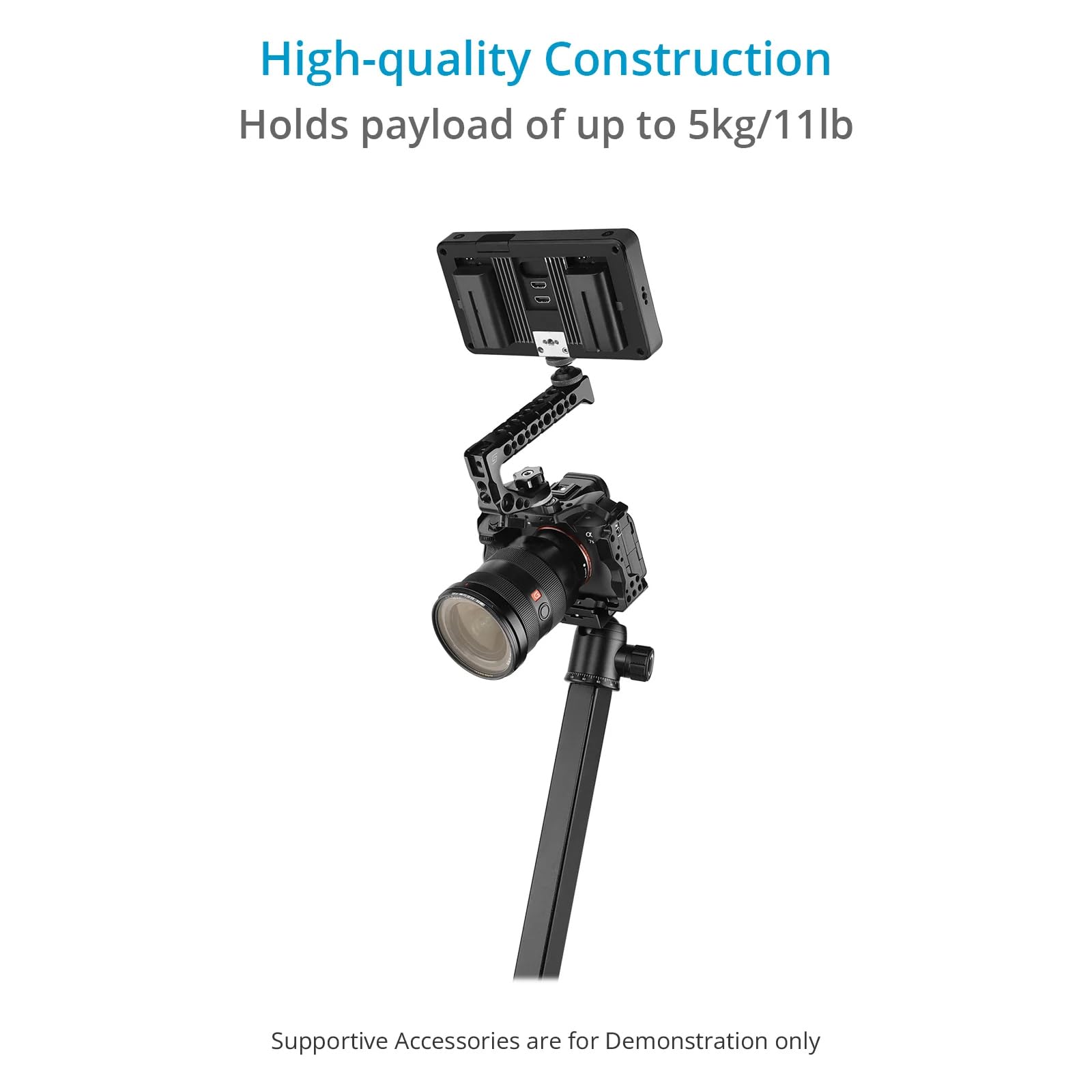 Proaim Camera 46” Vertical & 47.2” Horizontal Extension Bar. For Compass 360° Photo Booth Rotating Platform W Payload Of Up To 5Kg/11Lb. (Dl-Cmps-Eb)