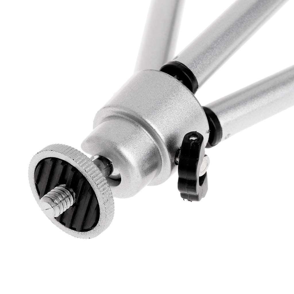 Baofufc Light Weight Tripod Stand With Clip Rotary Aluminium Alloy Holder For Phone Level Digital Slr Camera Wig Tripod Stand