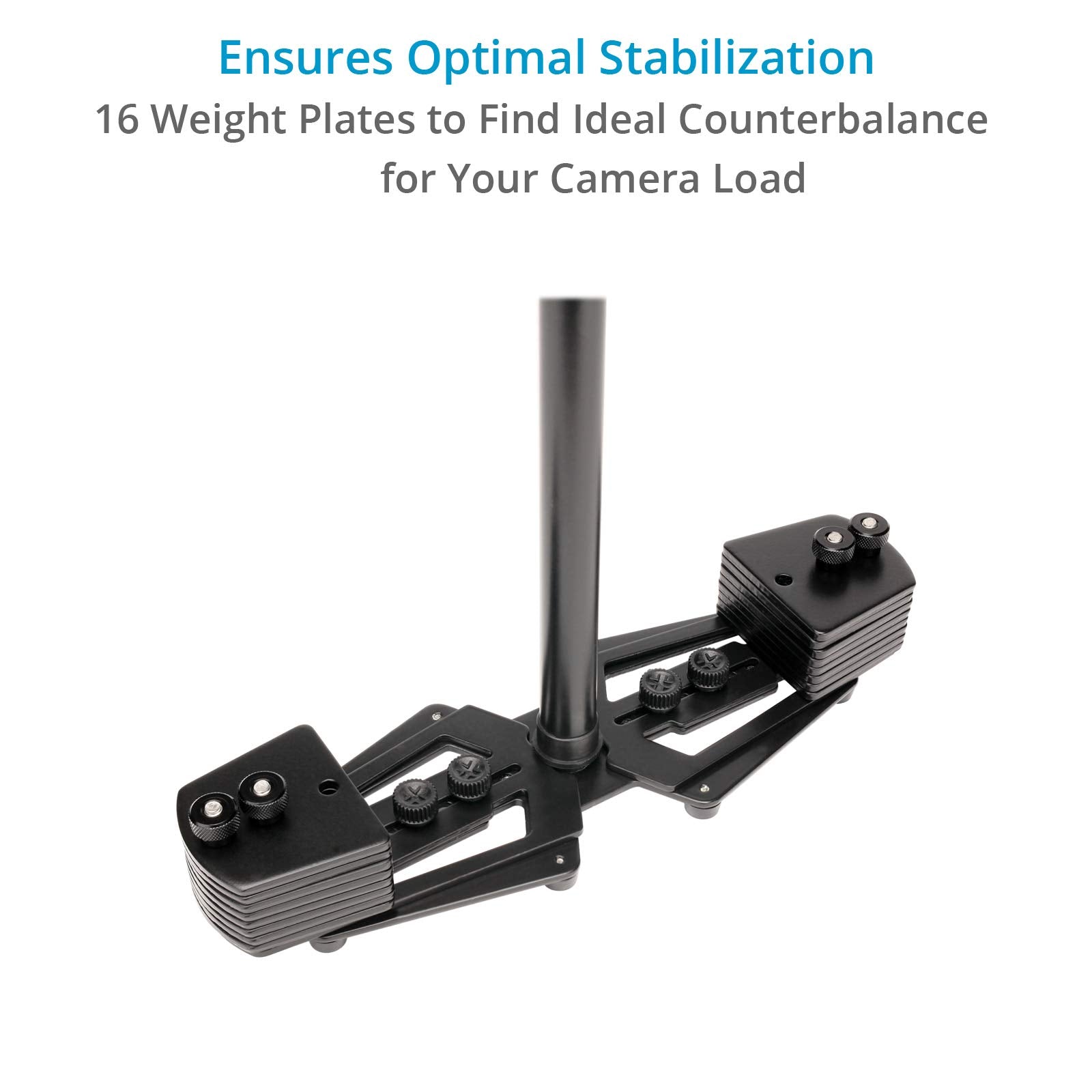Flycam Hd-3000 Handheld Stabilizer For Dslr Video Cameras. Quick Micro Balancing, Telescopic Centre Post W 3-Axis Gimbal Handle.  Table Clamp & Quick Release Plate. (Flcm-Hd-3-Qt)
