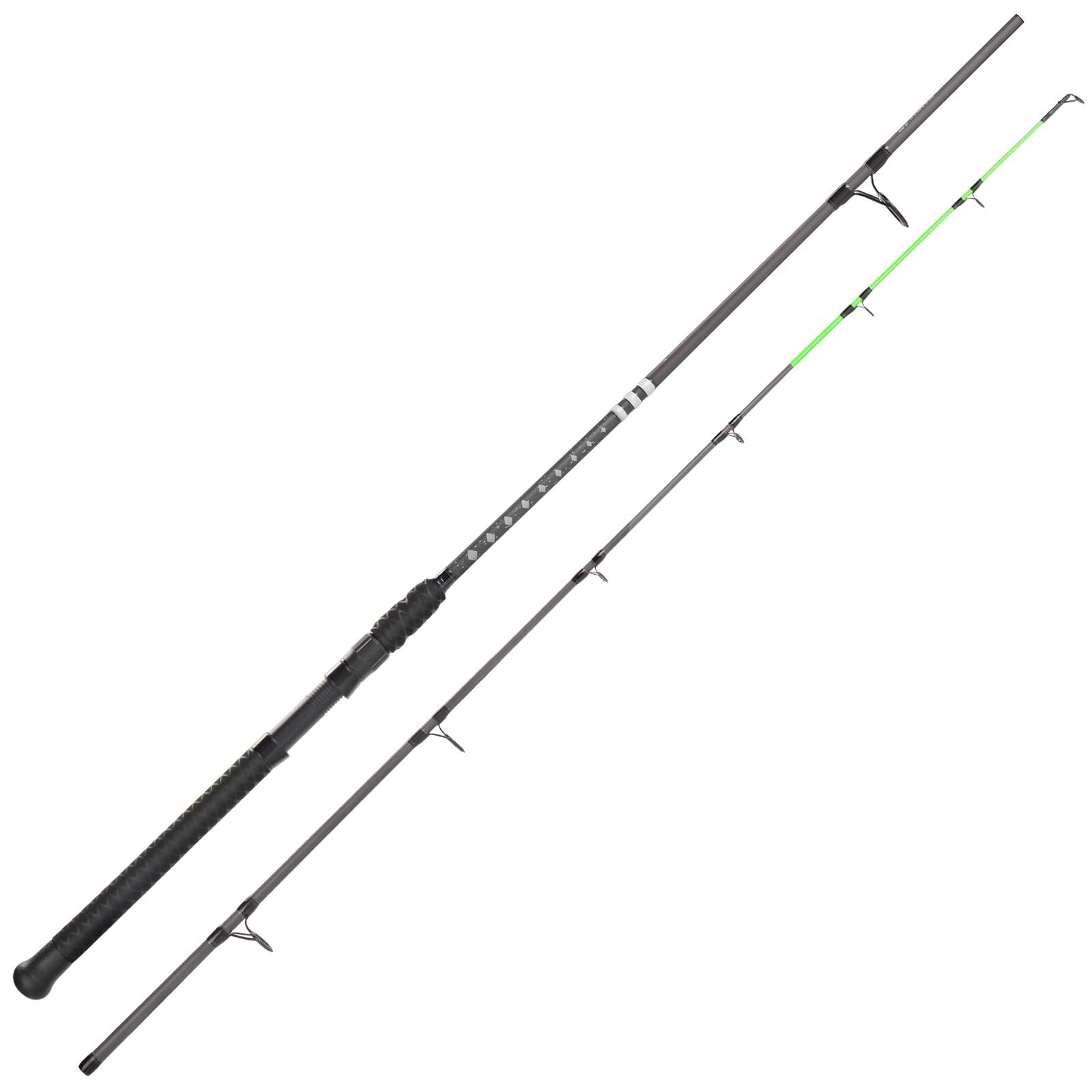 Kastking Sharky Baitfeeder Iii Spinning Fishing Reel,Size 6000, Kong Fishing Rod, Spinning Rod 2 Pc 10' Mh