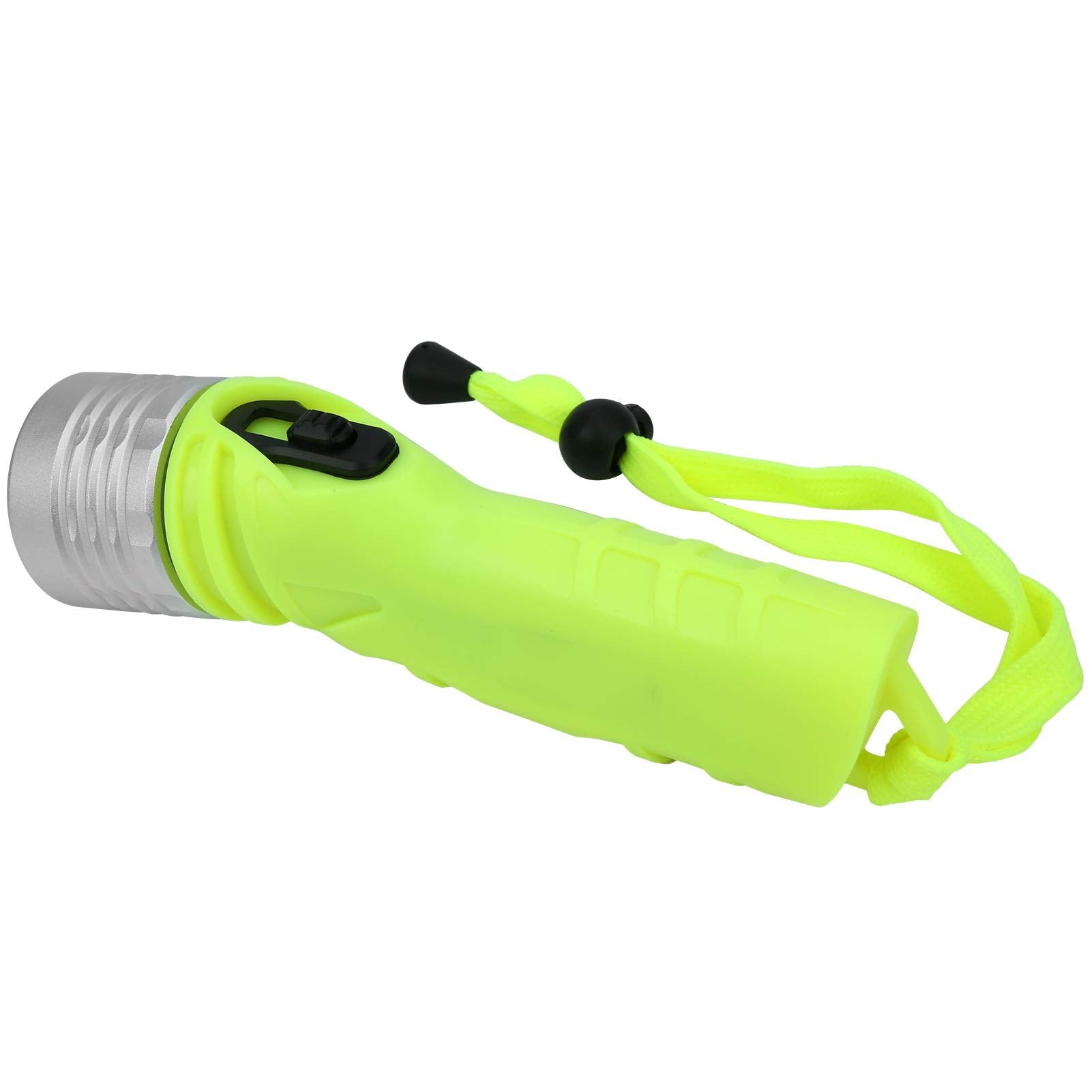 Gengutoo Diving Aluminium Alloy Water Resistant Led Flashlight Strong Light Camping Exploring