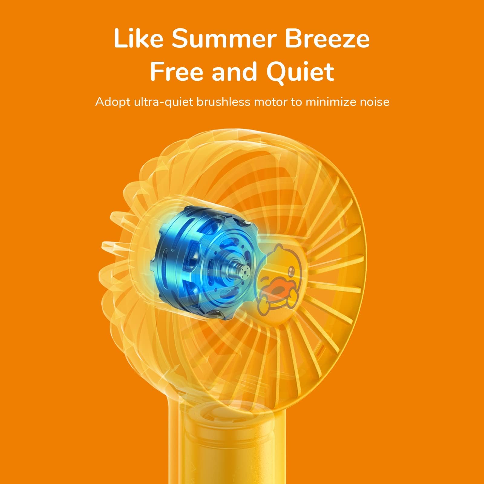 Jisulife Mini Fan Battery Operated Handheld With 2000 Mah Battery Or Usb Powered Personal Mini