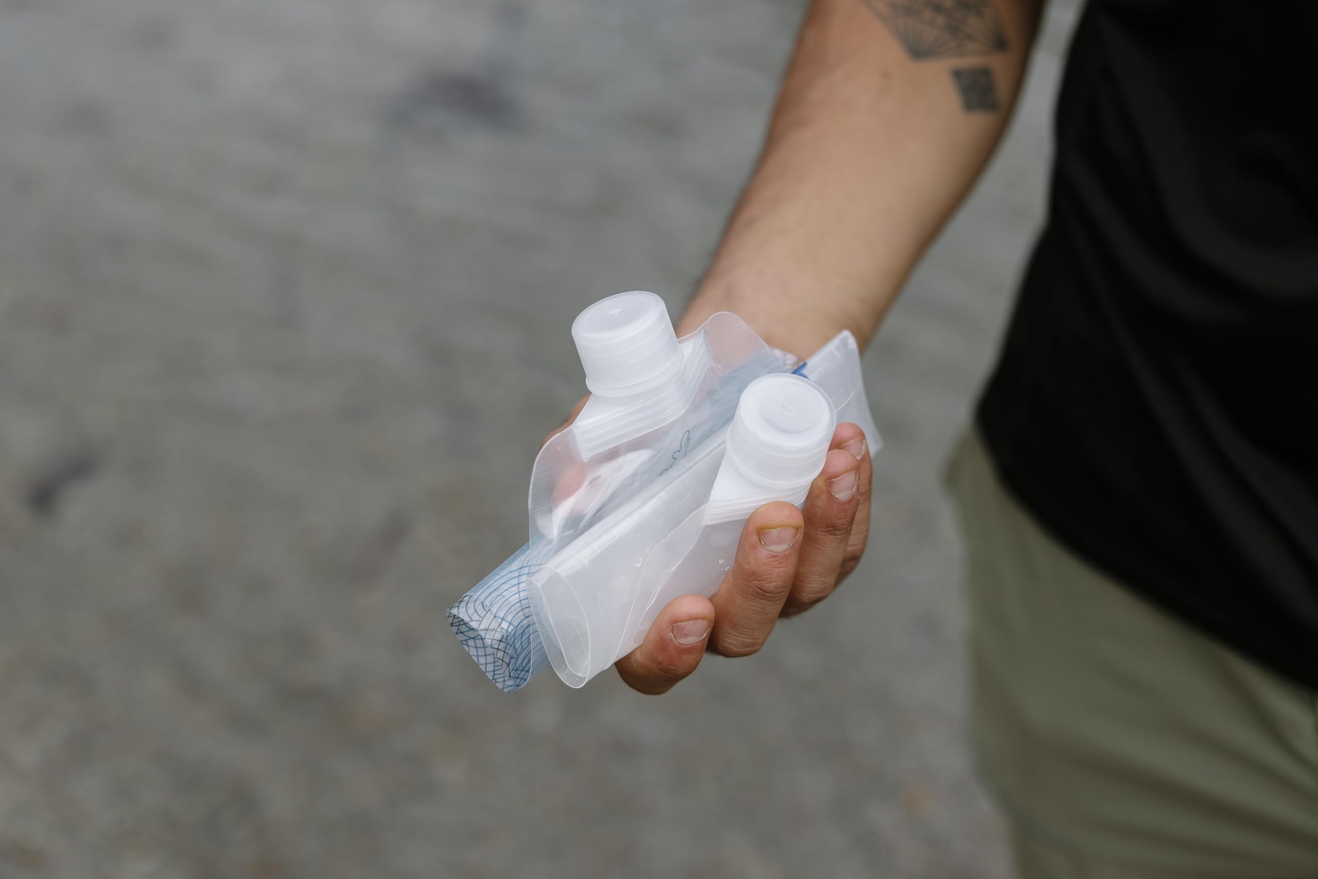 Platypus Softbottle Collapsible Backpacking Water Bottle With Closure Cap