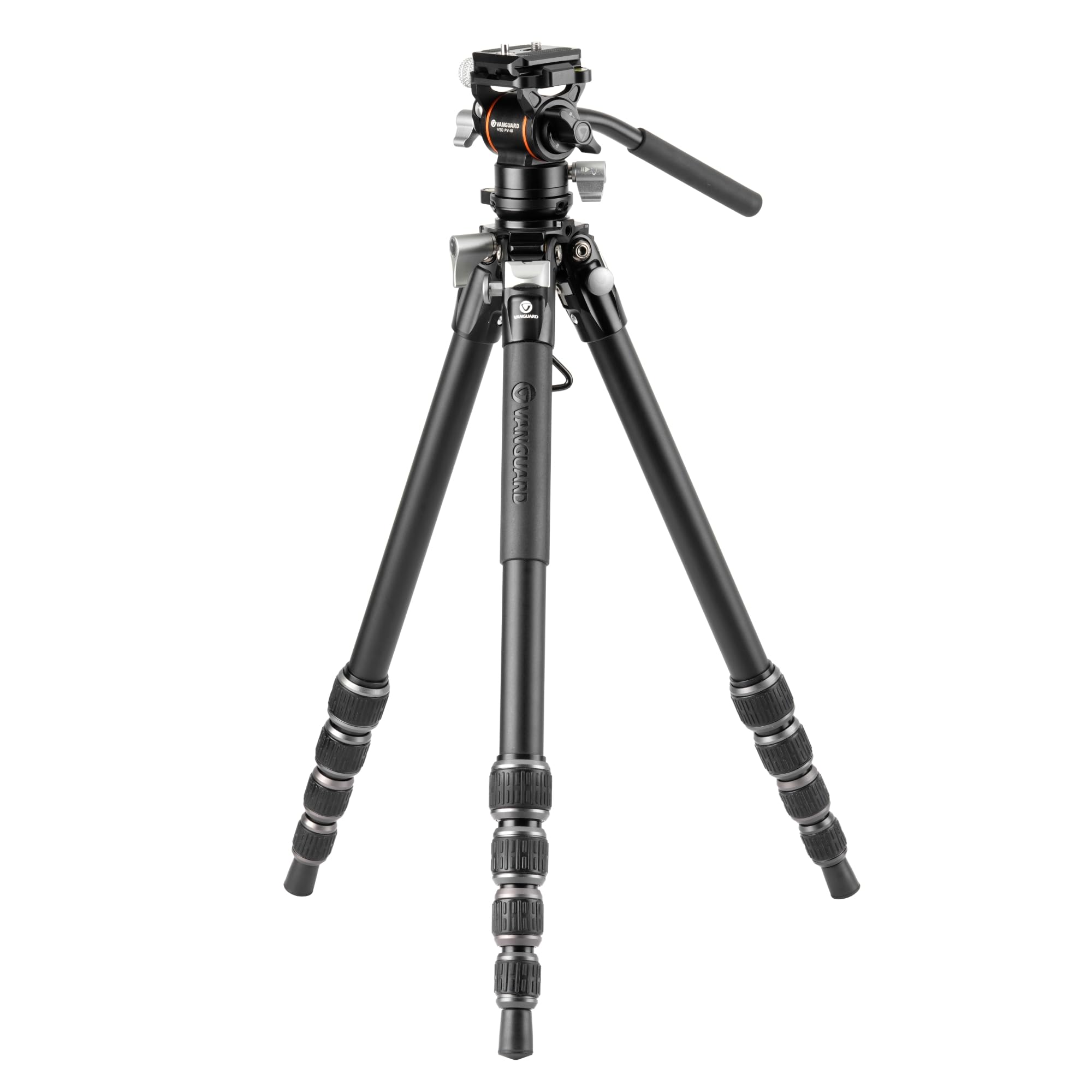 Vanguard Alta Pro 3Vlt 235Av10 Aluminum Travel Tripod With Leveling Base And Veo Pv-10 Compact Video Head