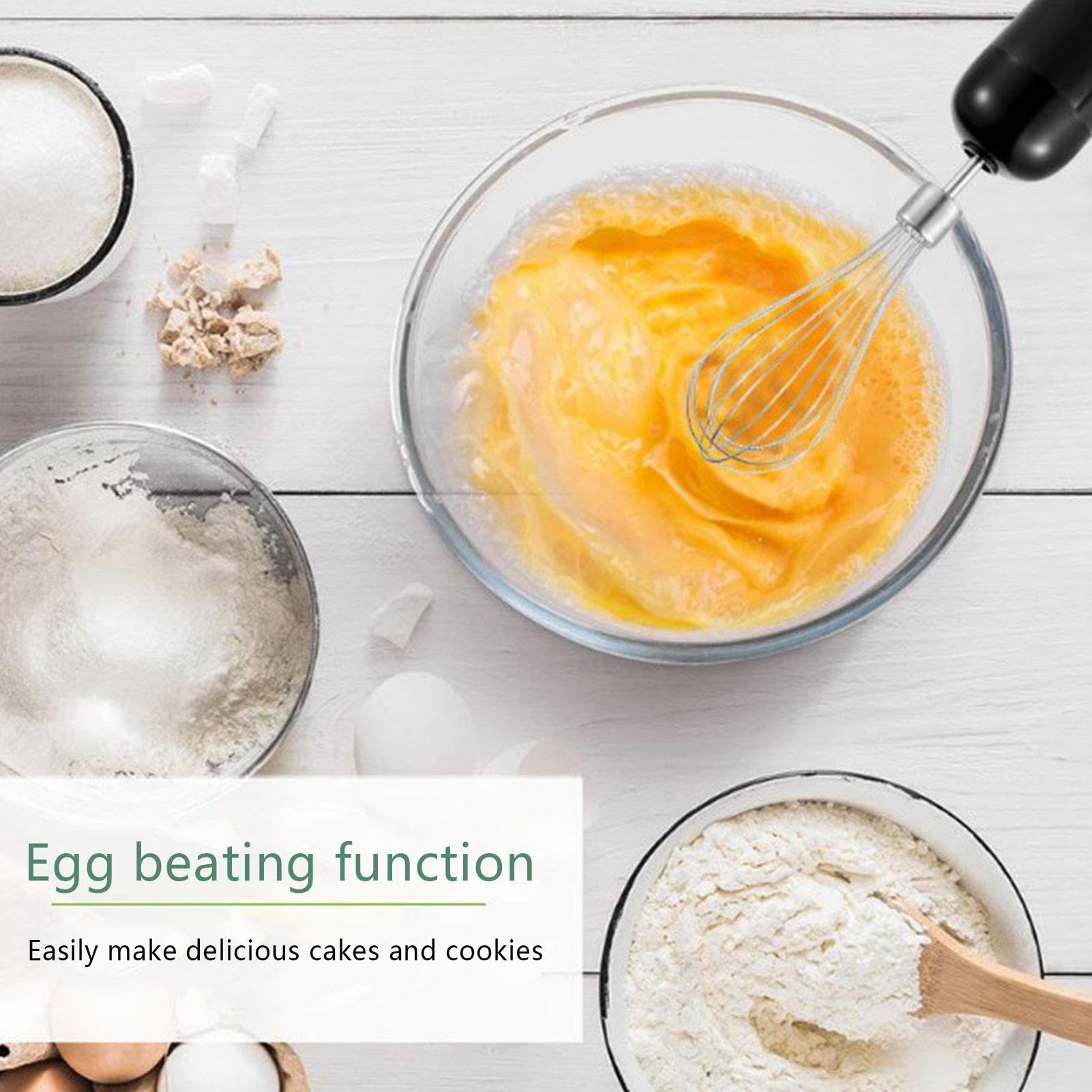 Uniqus Hand Blenders Immersion 5-In-1 Manual Frother 1000W Electric Coffee Handheld Blender With 5 Speed Stick Blender, Whisk, Food Processor Mixing Chopping Tool