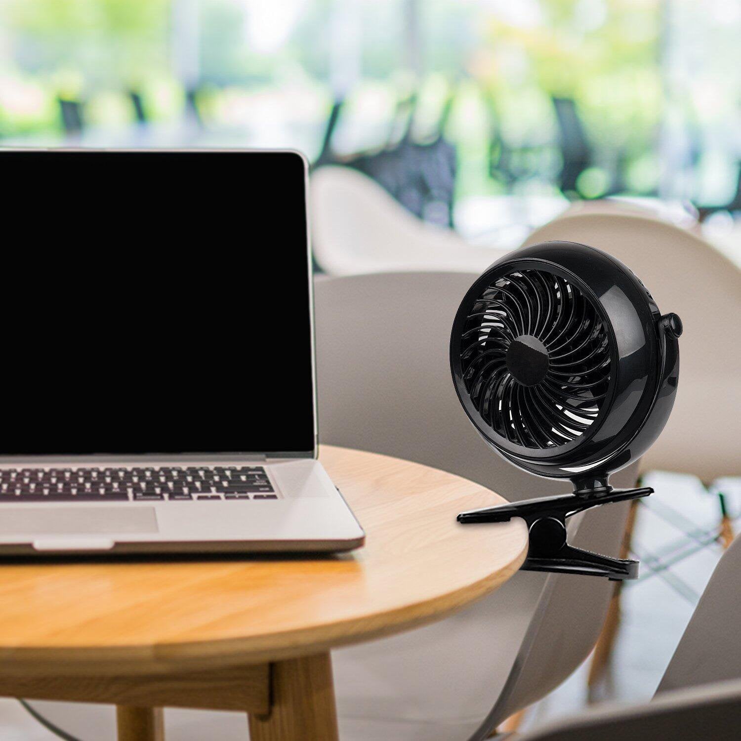 Gazeled Battery Operated Fans, Stroller Fan Battery Operated, Portable Battery Powered Fan With Clip