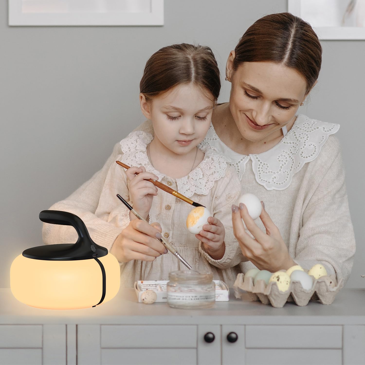 Cozoo Rgb Table Lamp Cordless Rechargeable Portable,Powerful 6000Mah Battery Operated Night Light Dimmable Led Ambient Lighting Bedroom Lamp For Bedside/Livingroom/Patio/Walking/Reading/Kids Bedroom/