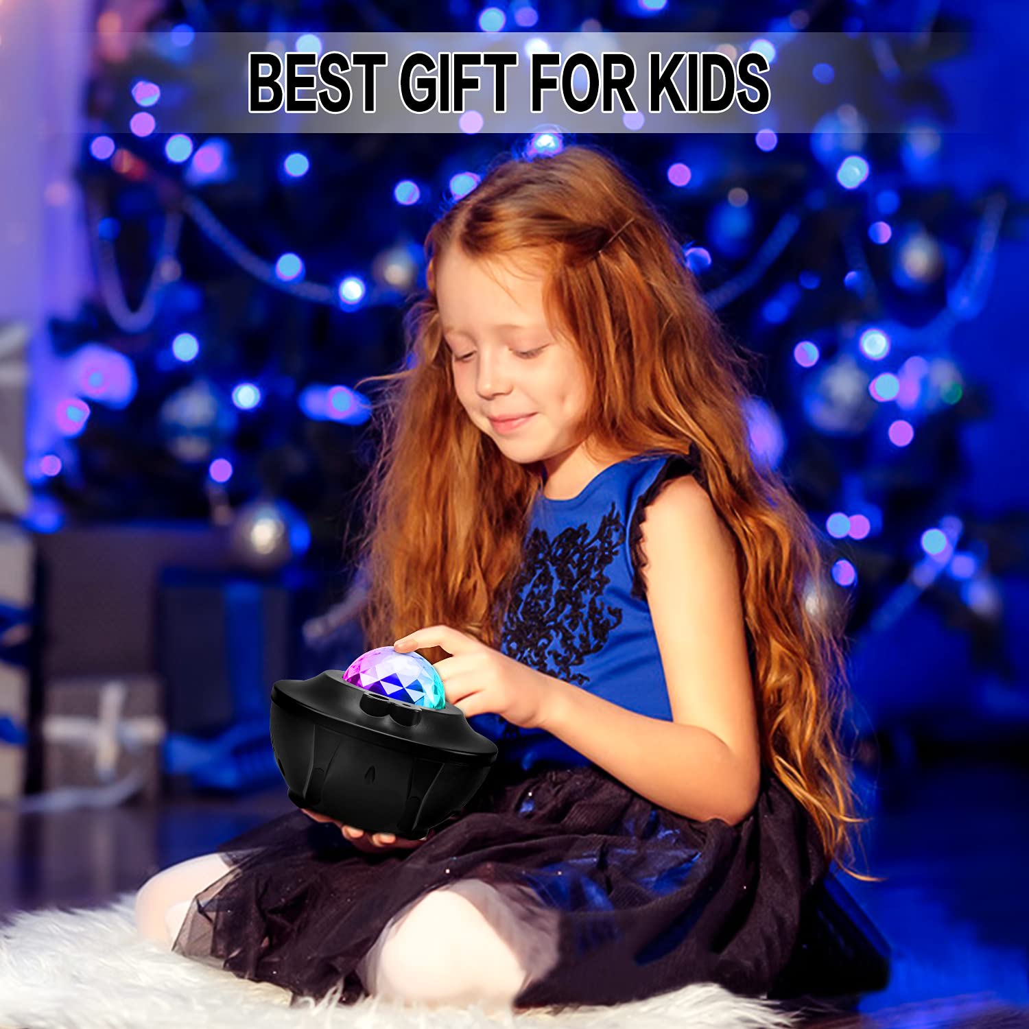 Sopco Galaxy Projector Lights Starry Night Light Moon Star Nebula Wave Projector With Music Bluetooth Speaker Rgb Color Changing Remote&Voice Control Party Light For Kids Adults Bedroom Home Décor