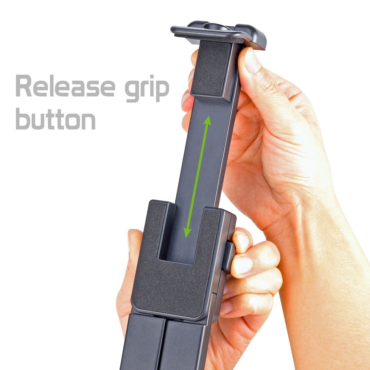 Chargercity Universal Hdx Tablet Camera Zoom Video Record Periscope Conference Tripod Holder Mount With Dual 360° Swivel Adjust Joint Compatiblewith Tablets Apple Ipad Pro Air Mini, Galaxy Tab