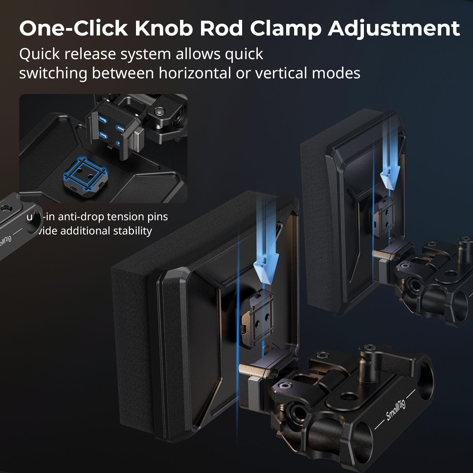 Smallrig Lightweight Chest Pad With 15Mm Lws Rod Clamp For Handheld Camera Operation - Md3183