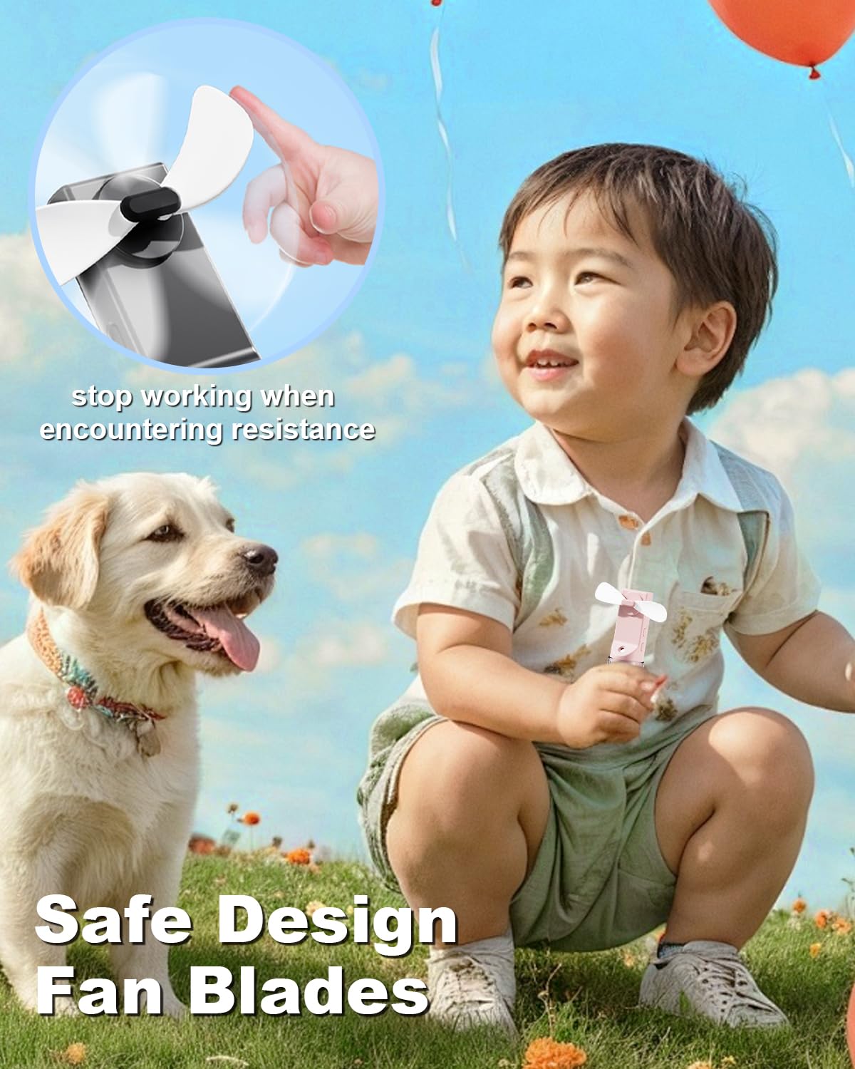 Handheld Fan With Water Mister, Rechargeable Portable Misting Fan With Water Sprayer
