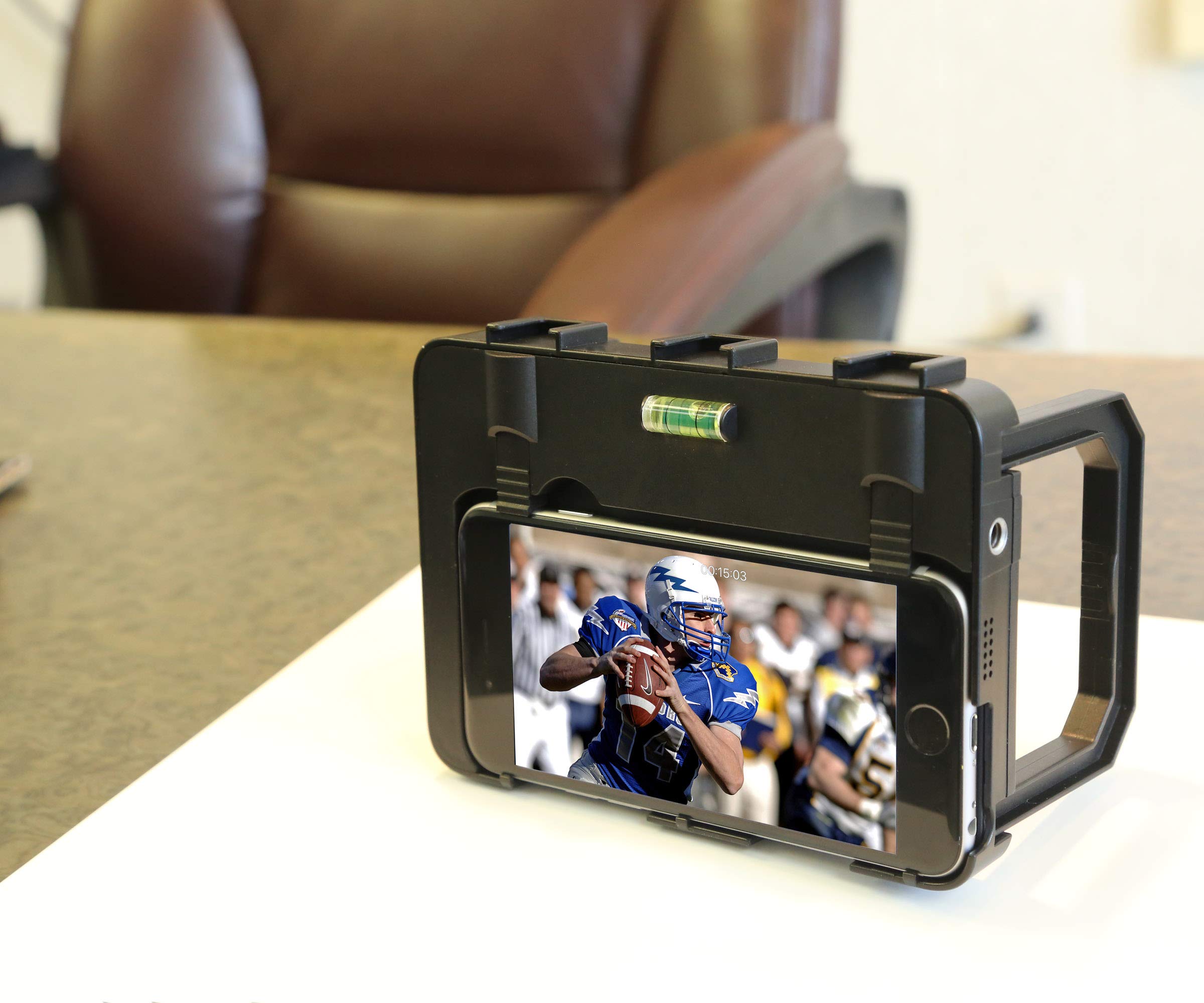 Vidpro Megamount Multimedia Rig Case Video Stabilizer For Apple Iphone 8 And 7. Easily Attach Lenses, Lights, Microphones. Great For Video Recording. Mounts On Tripods And Monopods