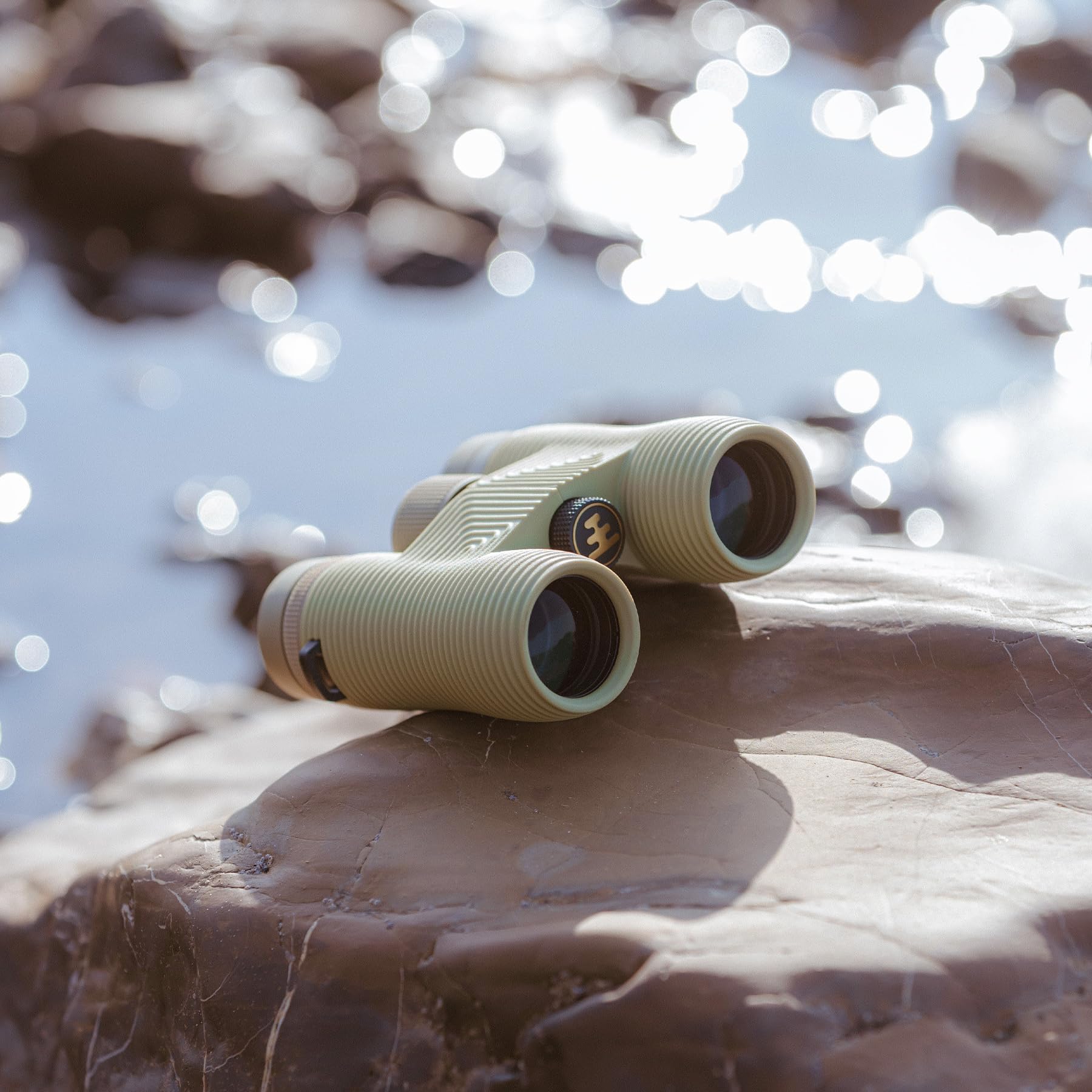 Nocs Provisions Field Issue Compact 8X32 Waterproof Binoculars, Shockproof, Fogproof, 8X Magnification, Bak4 Prism, Multi-Coated Lenses For Adults & Kids, Bird Watching, Hunting & Wildlife Viewing