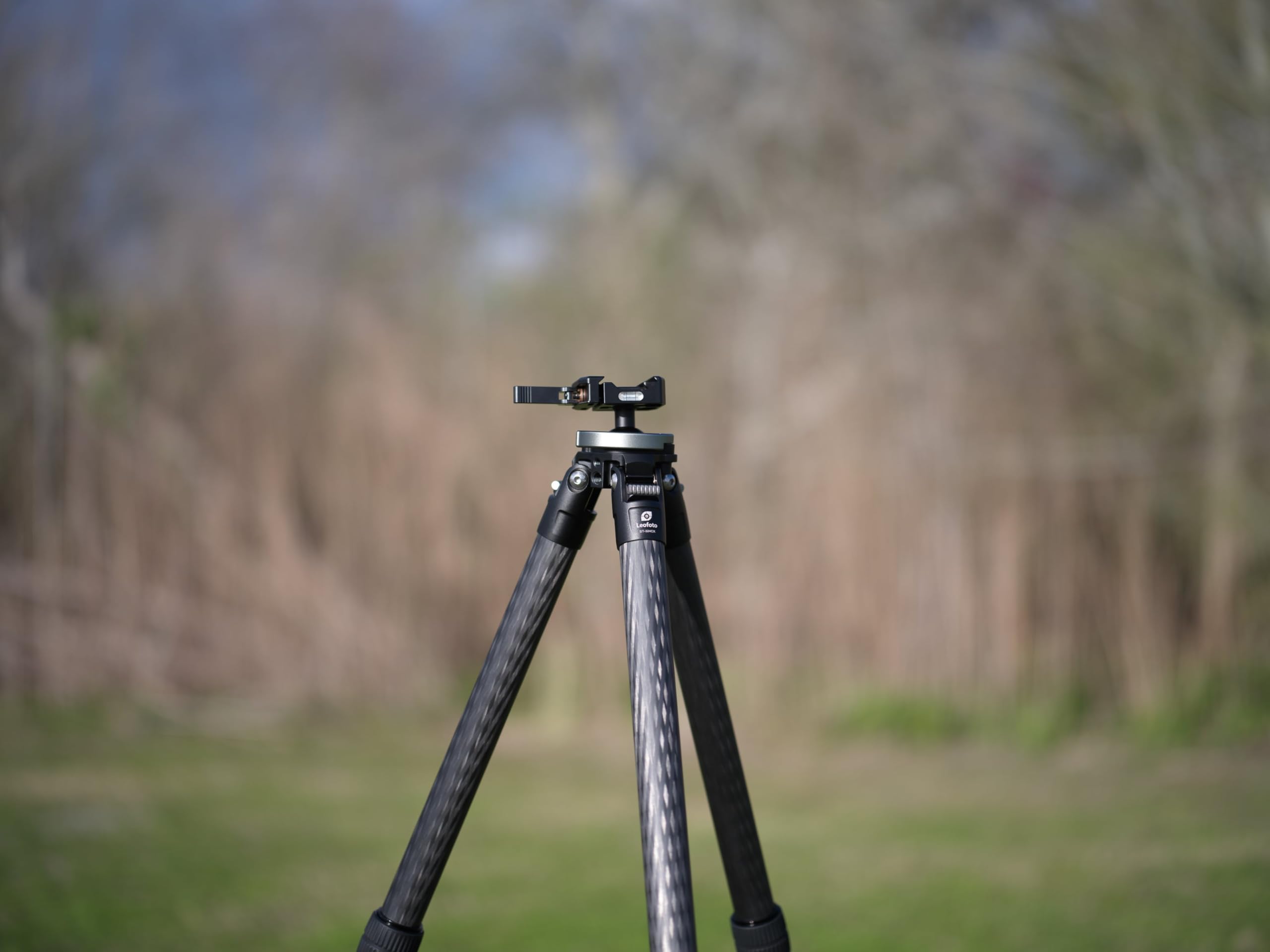 Leofoto St-X Outdoors Tripod With Integrated Lever-Control Ballhead - St-324Cx - Arca Clamp