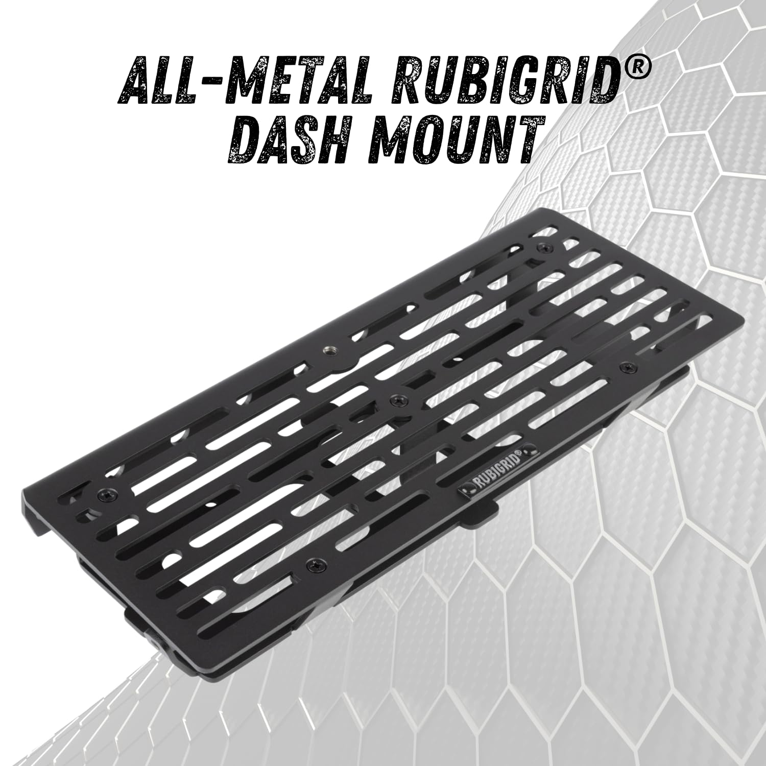 Bulletpoint Rubigrid Metal Dash Mount Phone Holder Multi-Device Mount Compatible With + Ford Super Duty