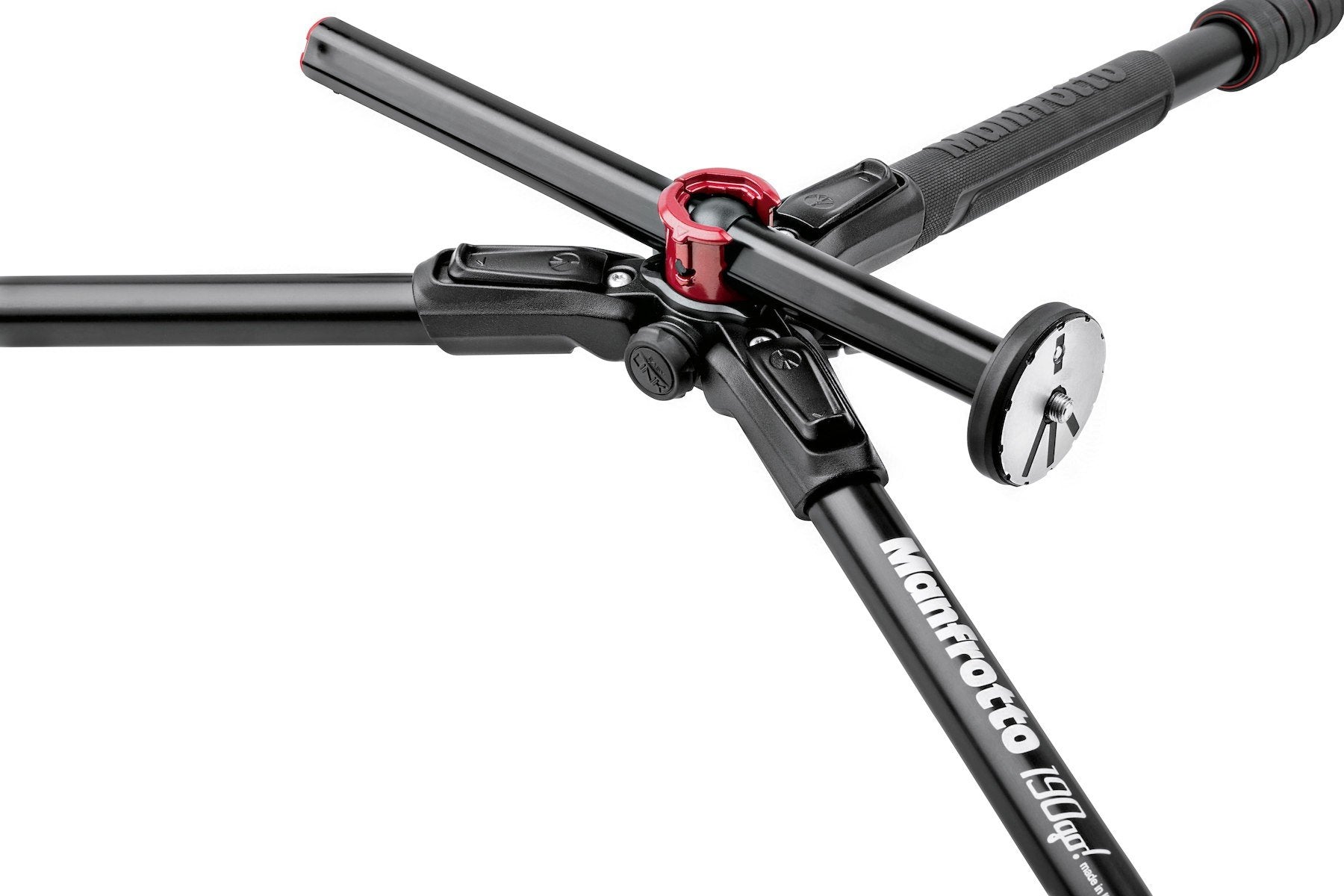 Manfrotto Mt190Goa4 M-Lock Aluminum Tripod, 4 Tiers, Black