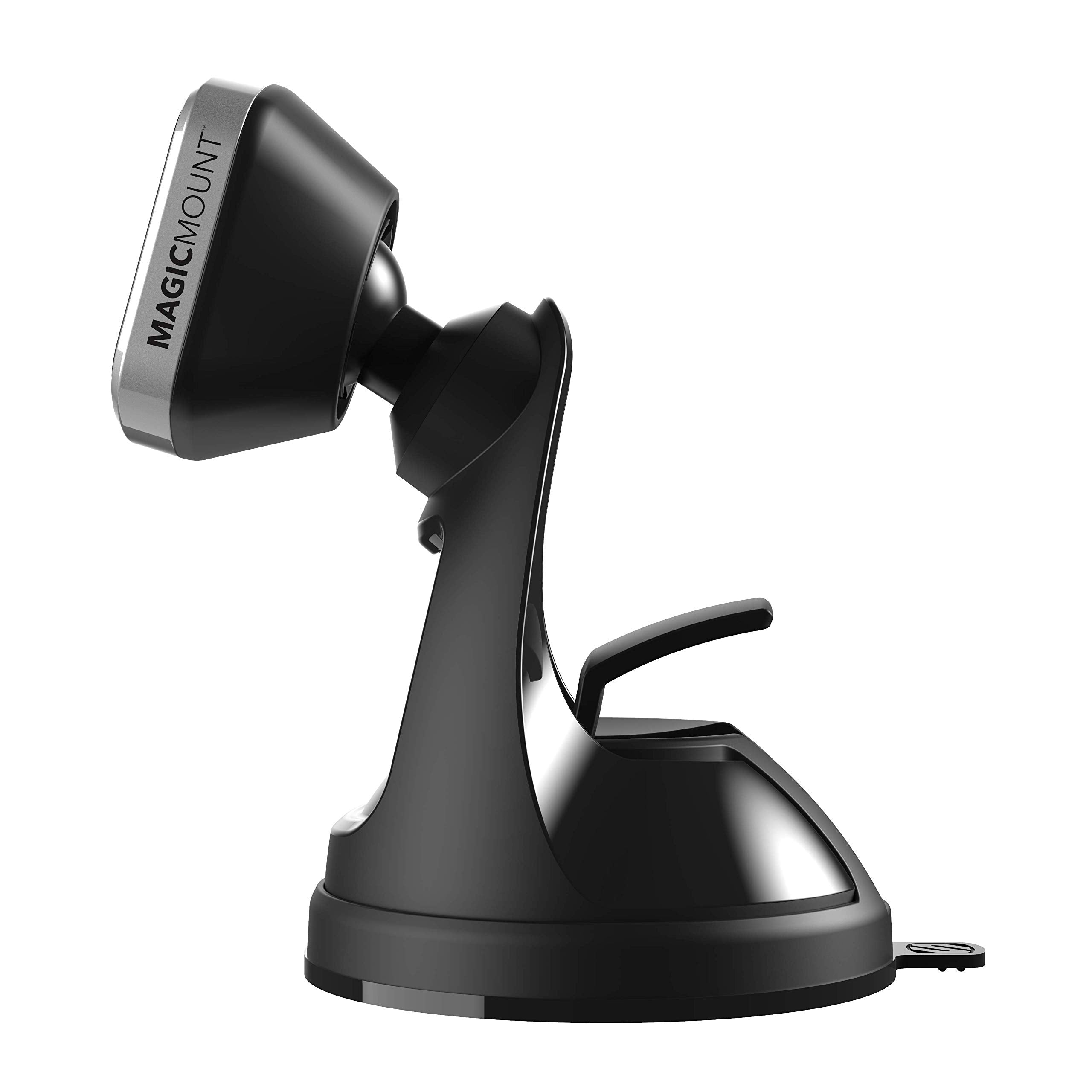 Scosche Mm2Wdsr-2Pkxc0 Magicmount Pro Magnetic Car Phone Holder For Iphone And Android - 2 Pack Magnet Mount - Secure Magnetic Cell Phone Mount For Car Window Or Dash - Universal 360° Adjustable Head