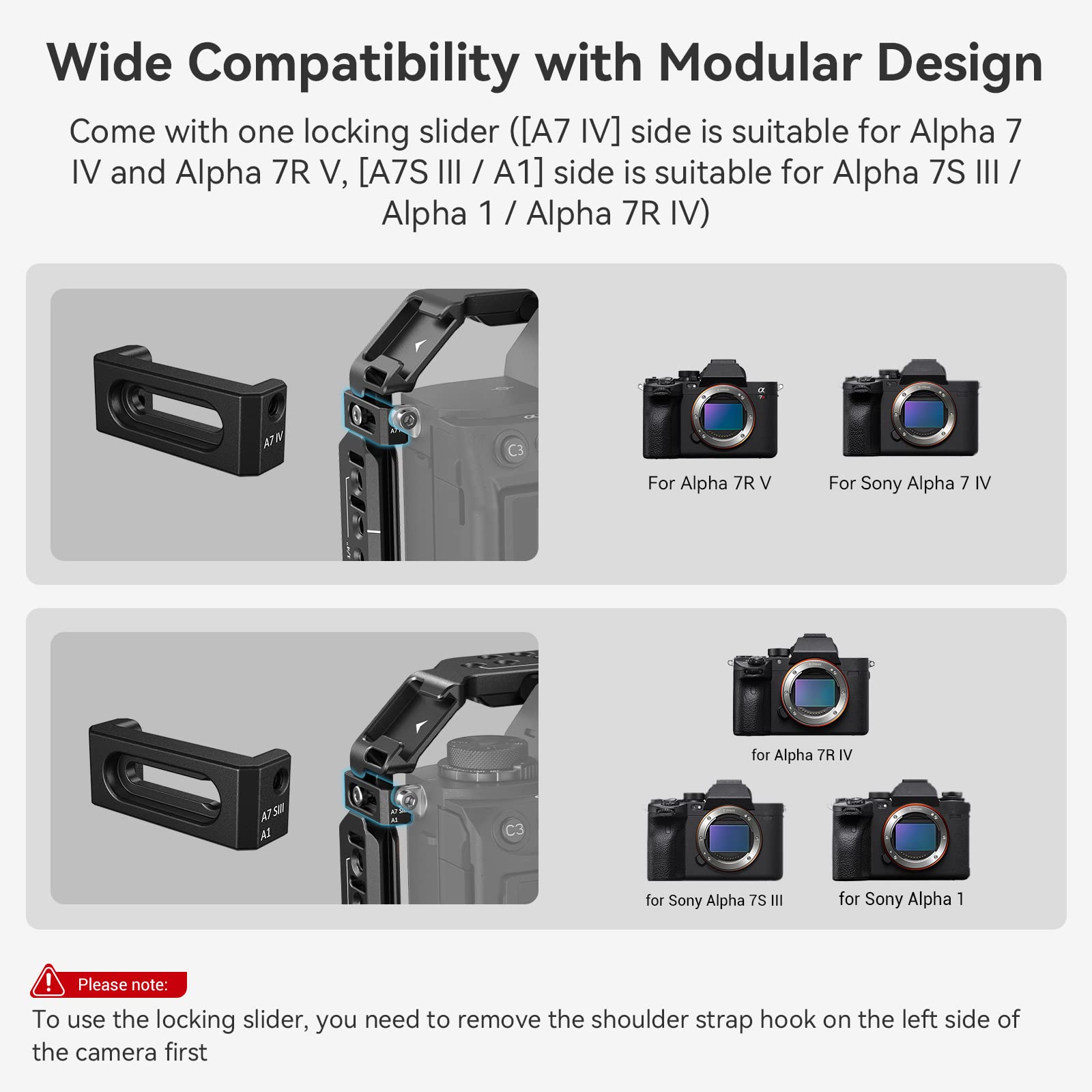 Smallrig Stabilizer Mode Sling Handgrip Kit For Dji Rs 2 / Rsc 2 / Rs 3 / Rs 3 Pro/Rs 3 Mini, With Sling Handle, Monitor Mount, Camera Cage And Weight-Reducing Shoulder Strap