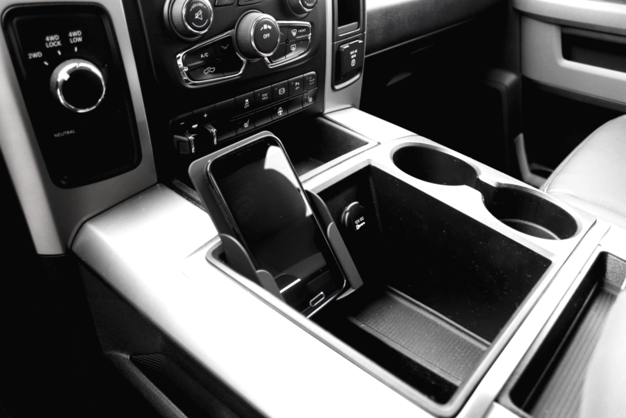 Wadestar Rpc Phone Holder Converts The Business Card Holder Into A Cell Phone Holder In Select 2009-15 Dodge Ram Trucks - Small