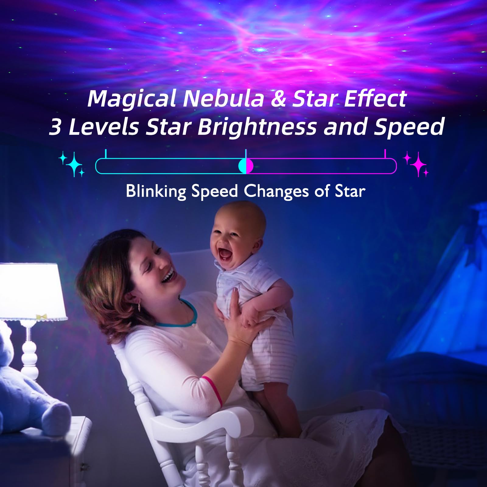 Wskvezza Astronaut Galaxy Projector With Nebula, Star Projector Ceiling Led Lamp With 8 Modes Astronaut Starry Night Light With Remote Kids Projector  For Boys Adults For Bedroom, Birthdays
