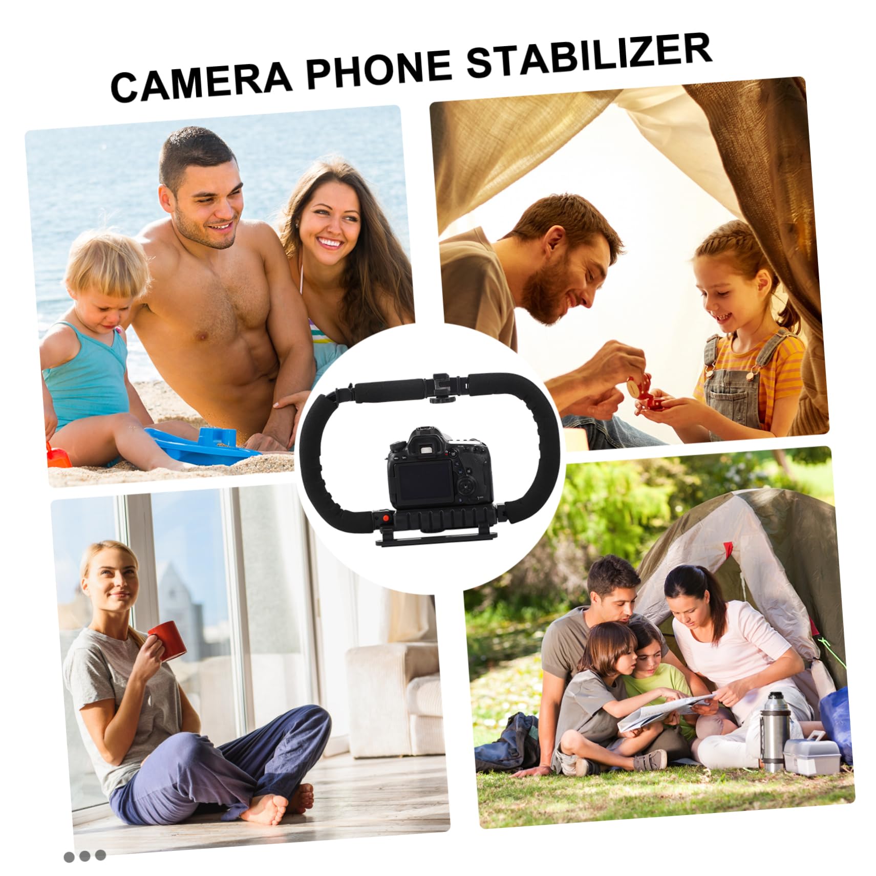 Homoyoyo Handheld Camera Holder Stabilizer For Camera Grip Fixator Support Bracket Comfortable And Sturdy