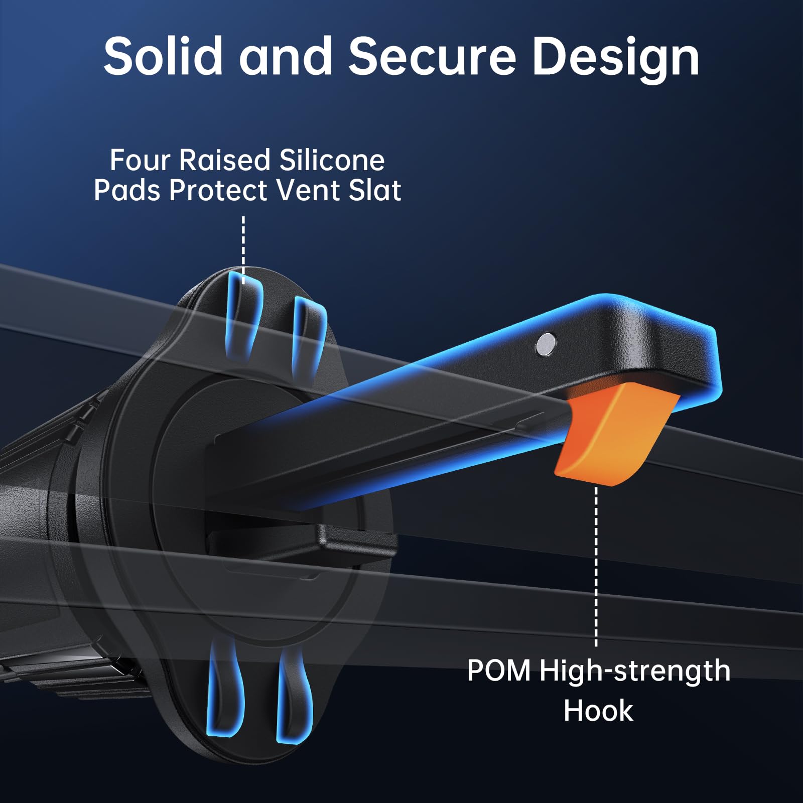 Syncwire For Magsafe Car Mount Vent - Magnetic Phone Holder For Car [3D Long Arm  Flexible Rotation  Strong Magnets] Air Vent Car Phone Mount For Iphone 16 15 14 13 12 Pro Max Plus Mini Mag Safe