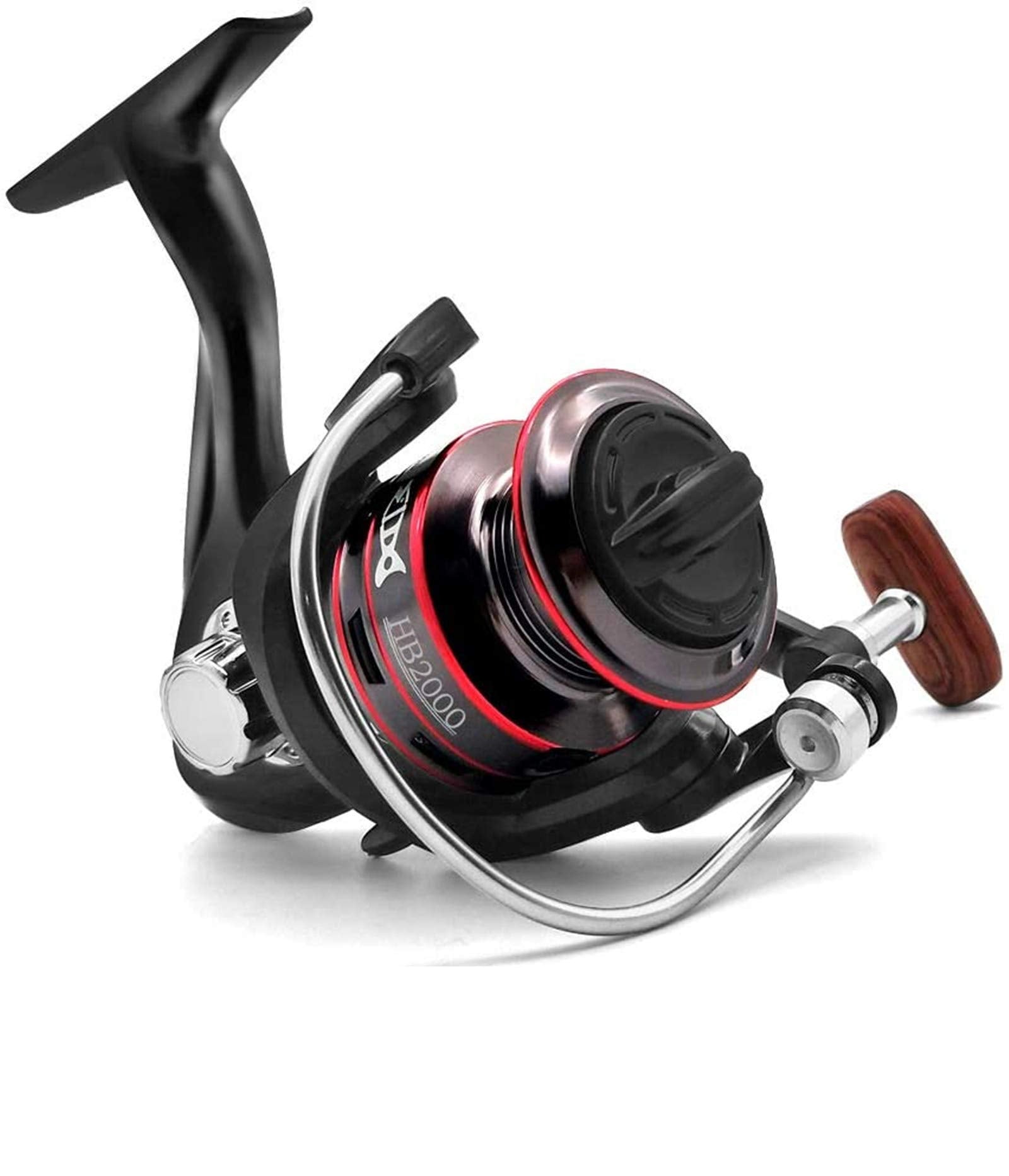 Joyday Fishing Reel, Spinning Reel, Ultralight 5.2:1 Gear Ratio, 12 Ball Bearings, 39.5Lb Carbon Fiber Drag, Reversible Handle For Left And Right Retrieve, Perfect For Freshwater And Saltwater