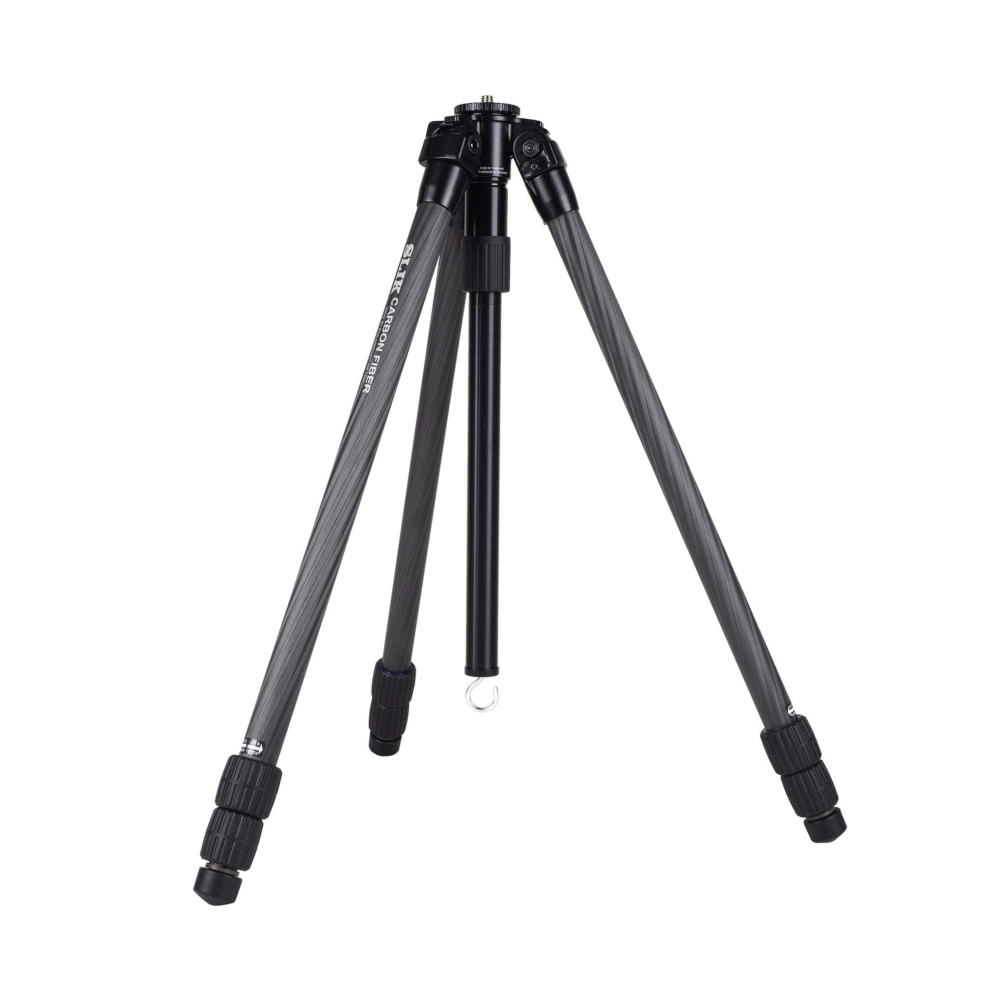 Slik Pro Cf-733 3-Section 65.5" Carbon Fiber Tripod Black (615-924)