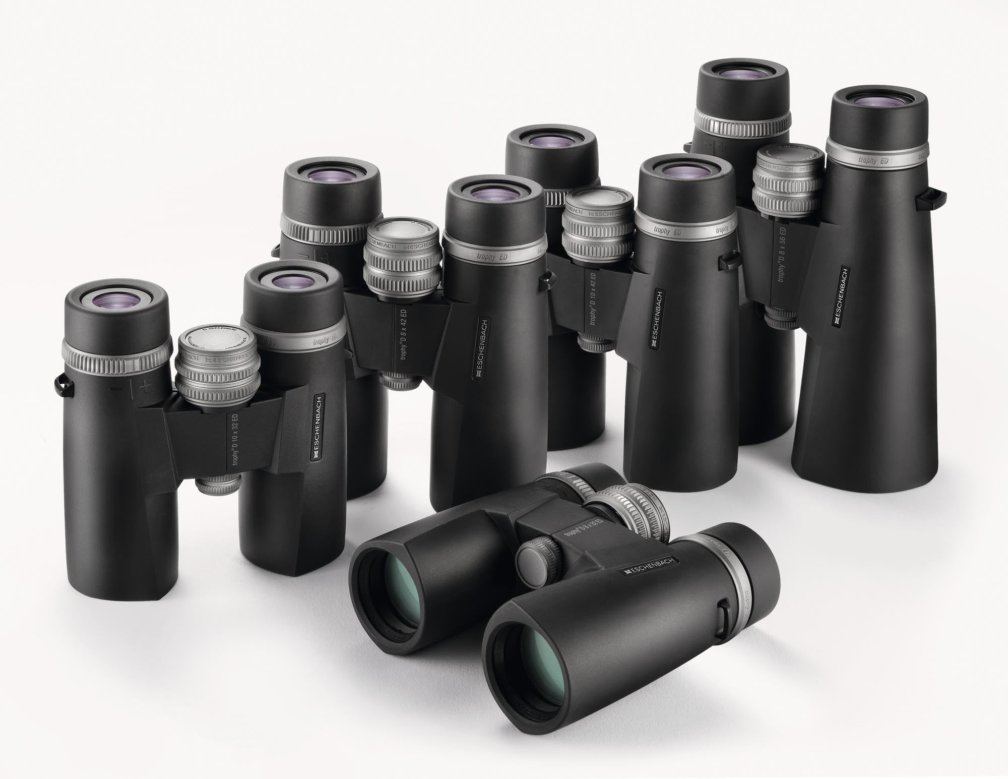 Eschenbach Trophy D 8X32 Binoculars For Adults For Bird Watching - High Power Ed Glass Optics Waterproof Fogproof 21,2Oz