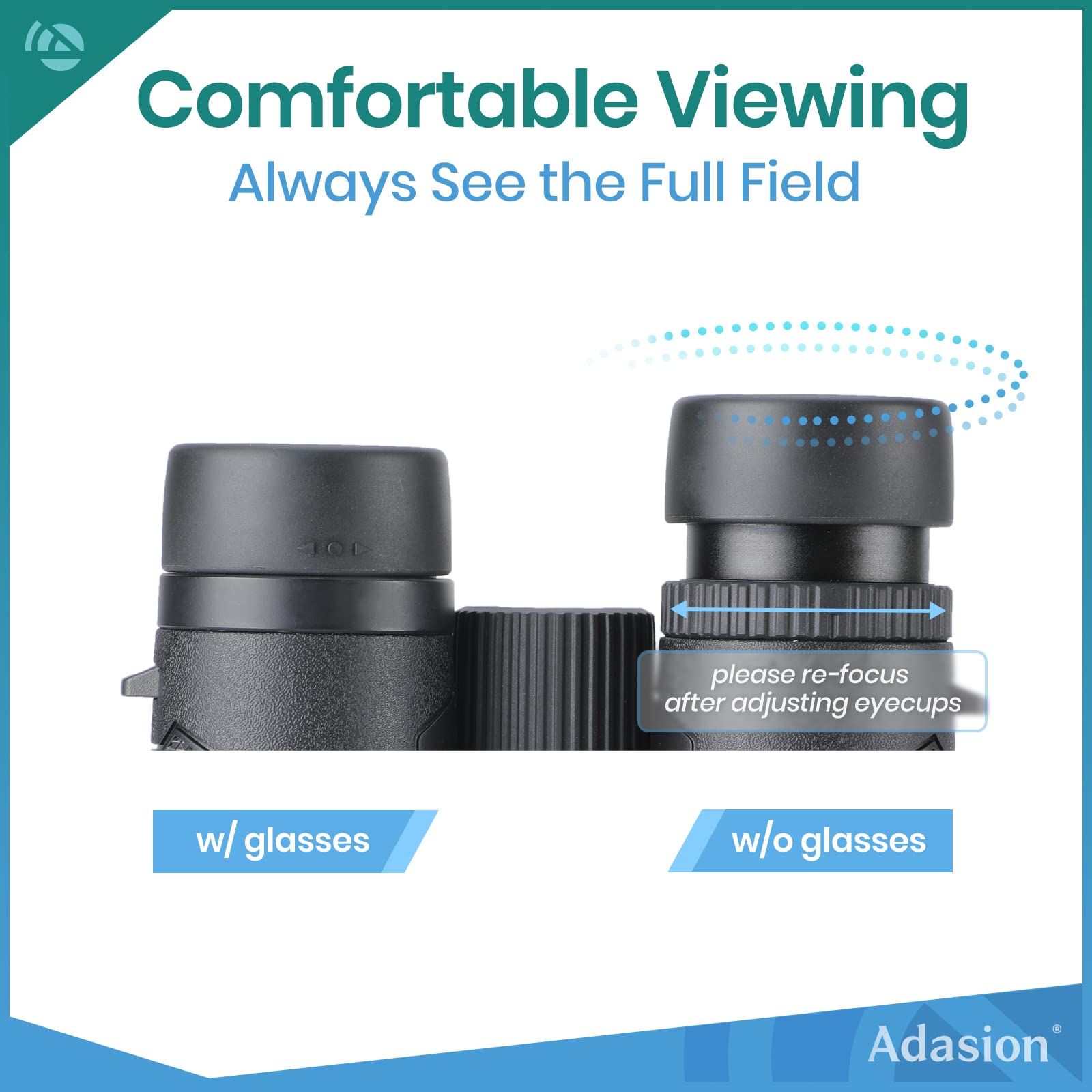 Adasion 12X42 Hd Binoculars For Adults High Powered With Phone Adapter And Tripod, Super Bright Bak4 Prism Waterproof Binoculars For Bird Watching Hunting Hiking Safari Travel Sports