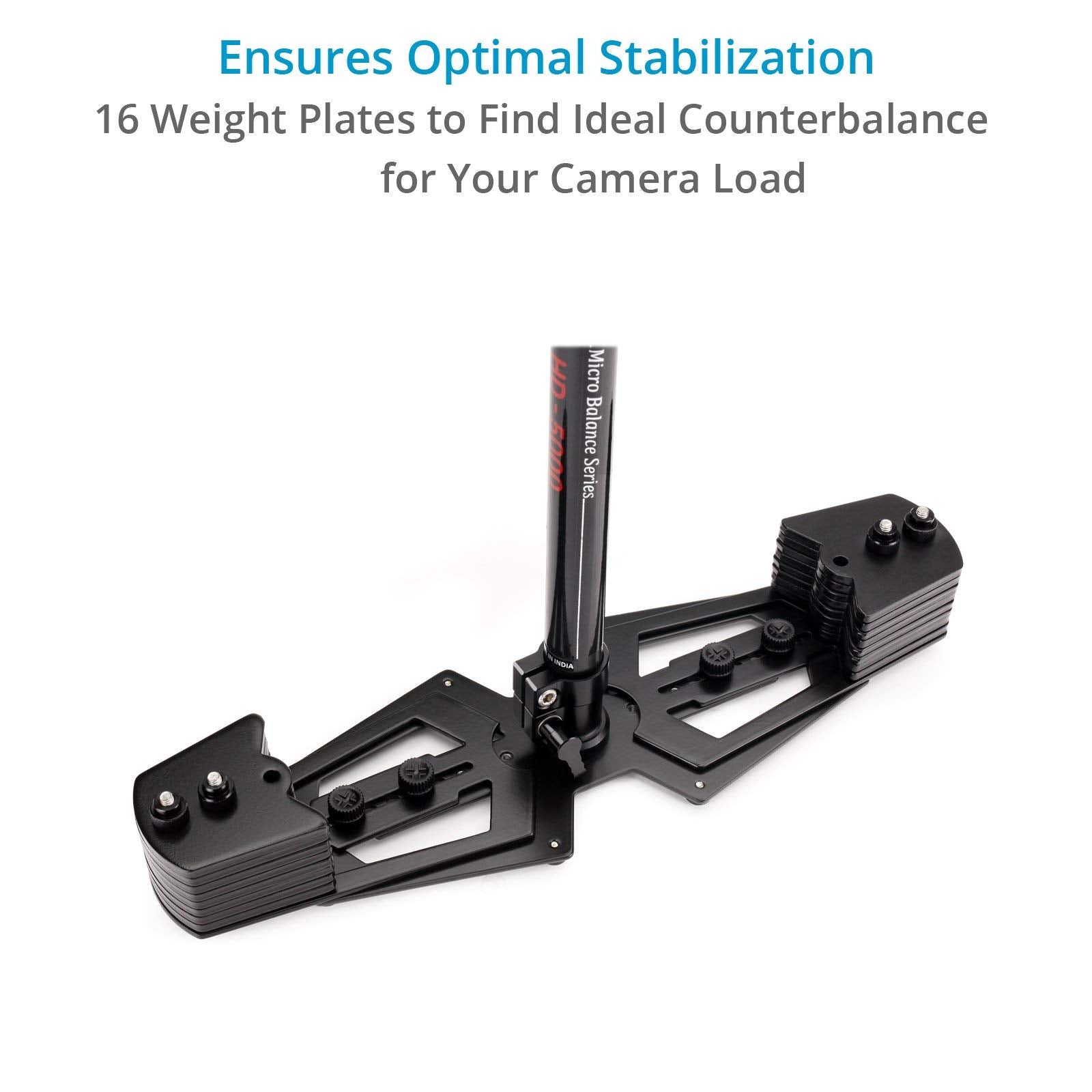 Flycam Hd-5000 Camera Stabilizer With Comfort Arm And Vest +  Unico Quick Release & Table Clamp (Cmft-Hd5) Stabilization System For Dslr Video Camcorders Up To 5Kg/11Lbs