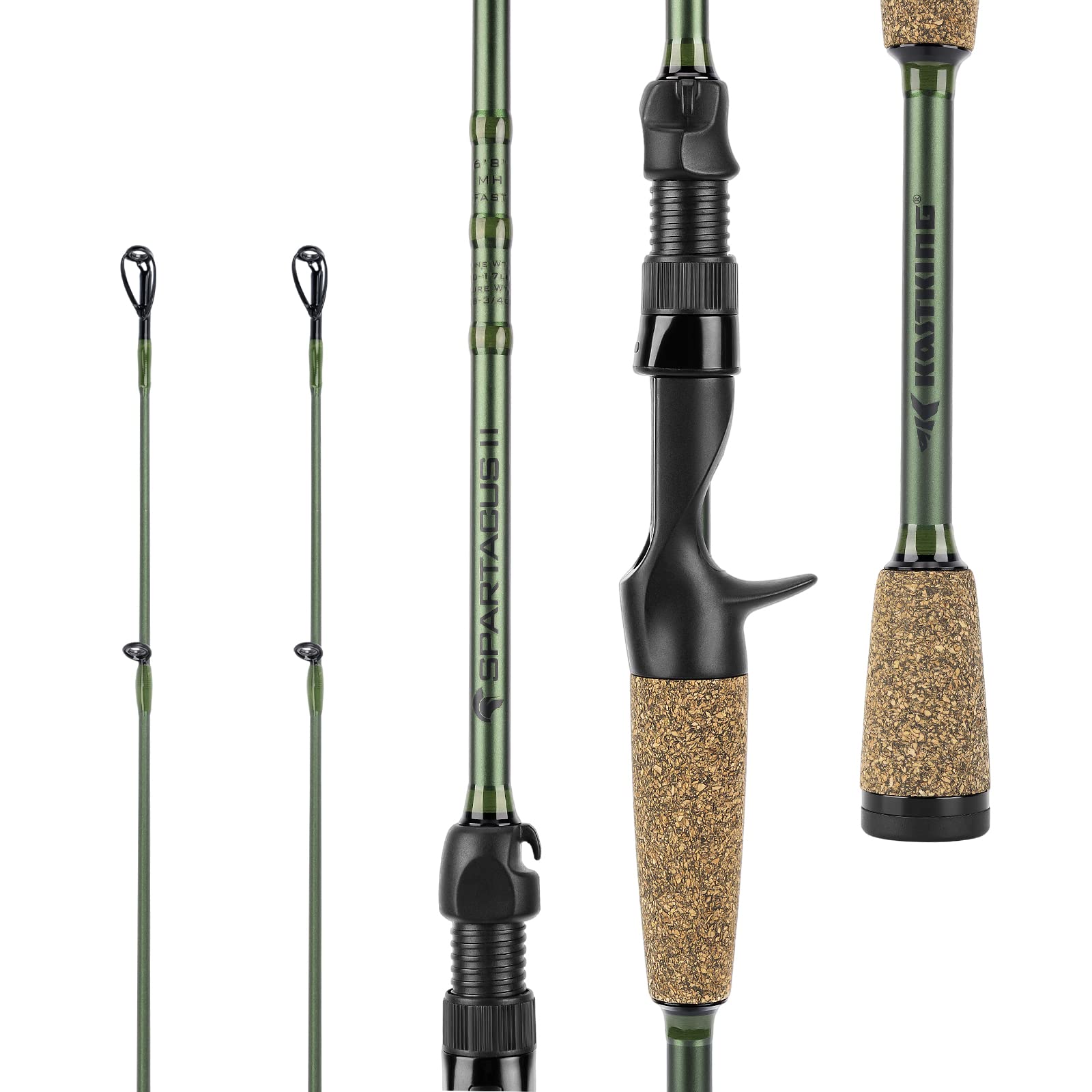 Kastking Zephyr Bait Finesse Fishing Reel And Spartacus Ii Fishing Rod