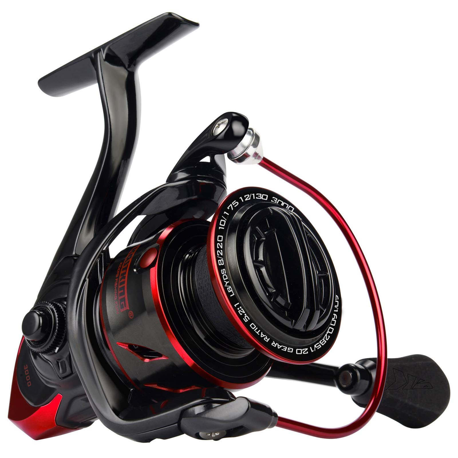 Kastking Sharky Iii Spinning Fishing Reel,Size 3000, Royale Legend Pro Spinning Rod 2 Pc7'2, Drop Shot
